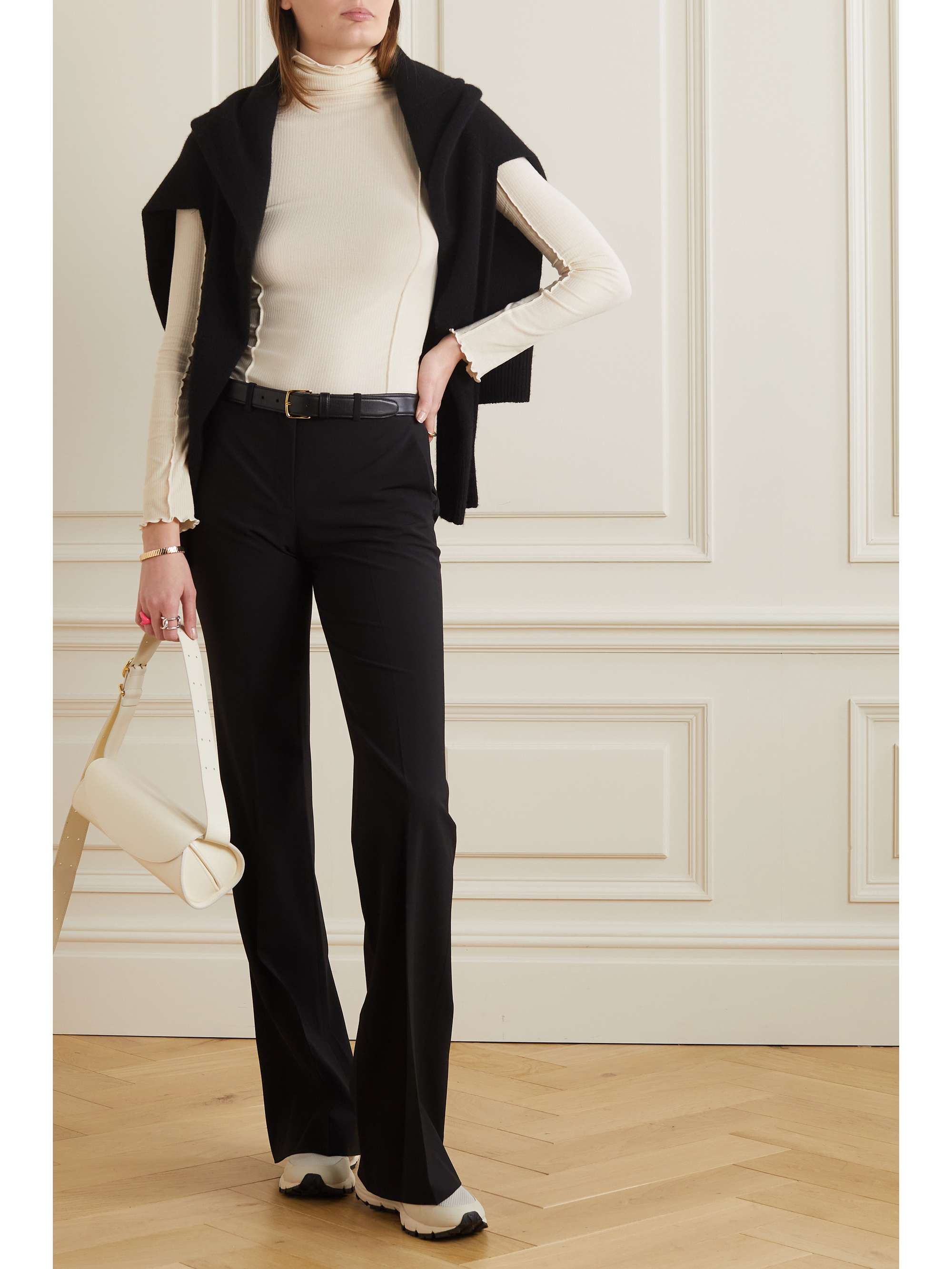 BASERANGE Omato cotton-blend turtleneck top