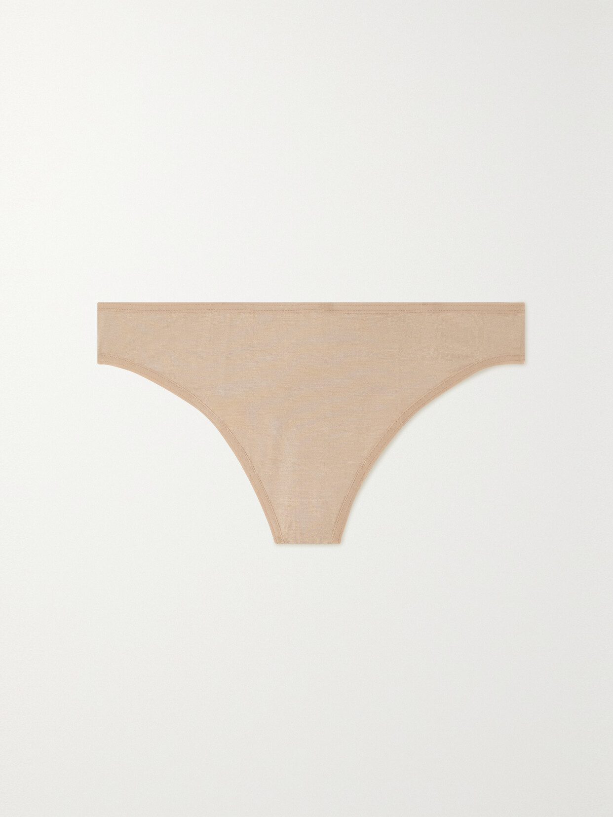 BASERANGE + NET SUSTAIN ENNA STRETCH-BAMBOO JERSEY THONG