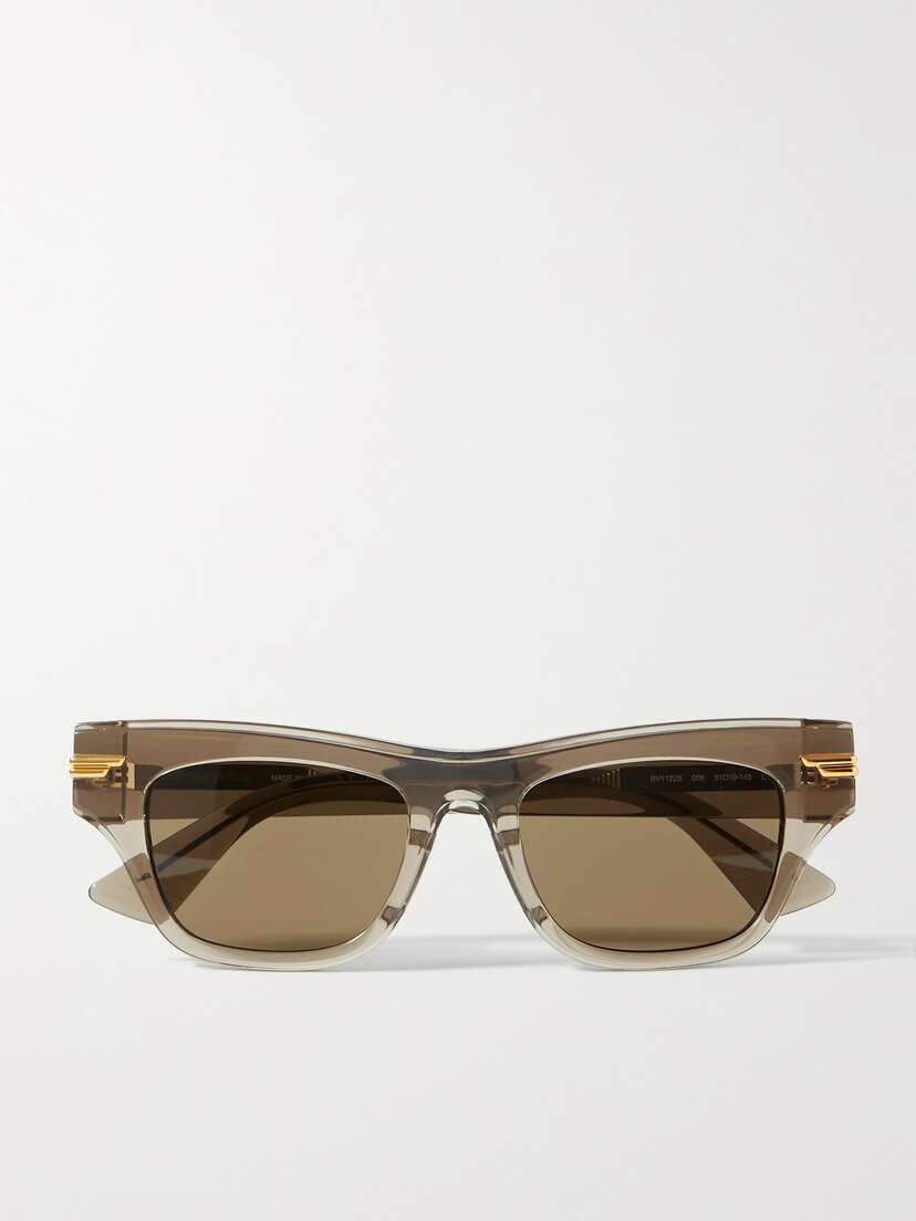 Bottega Veneta Eyewear Square-frame Acetate Sunglasses