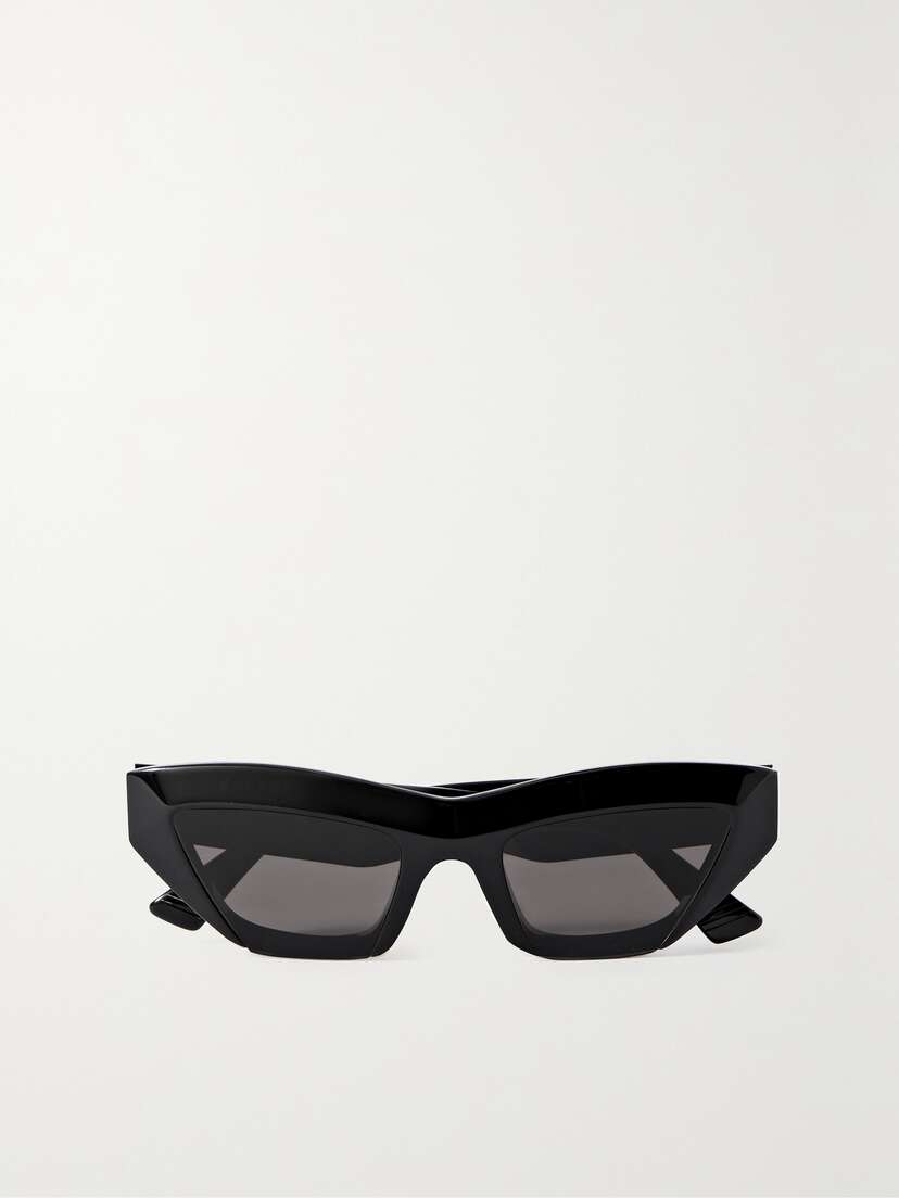 Bottega Veneta Eyewear Edgy Cat-eye Acetate Sunglasses