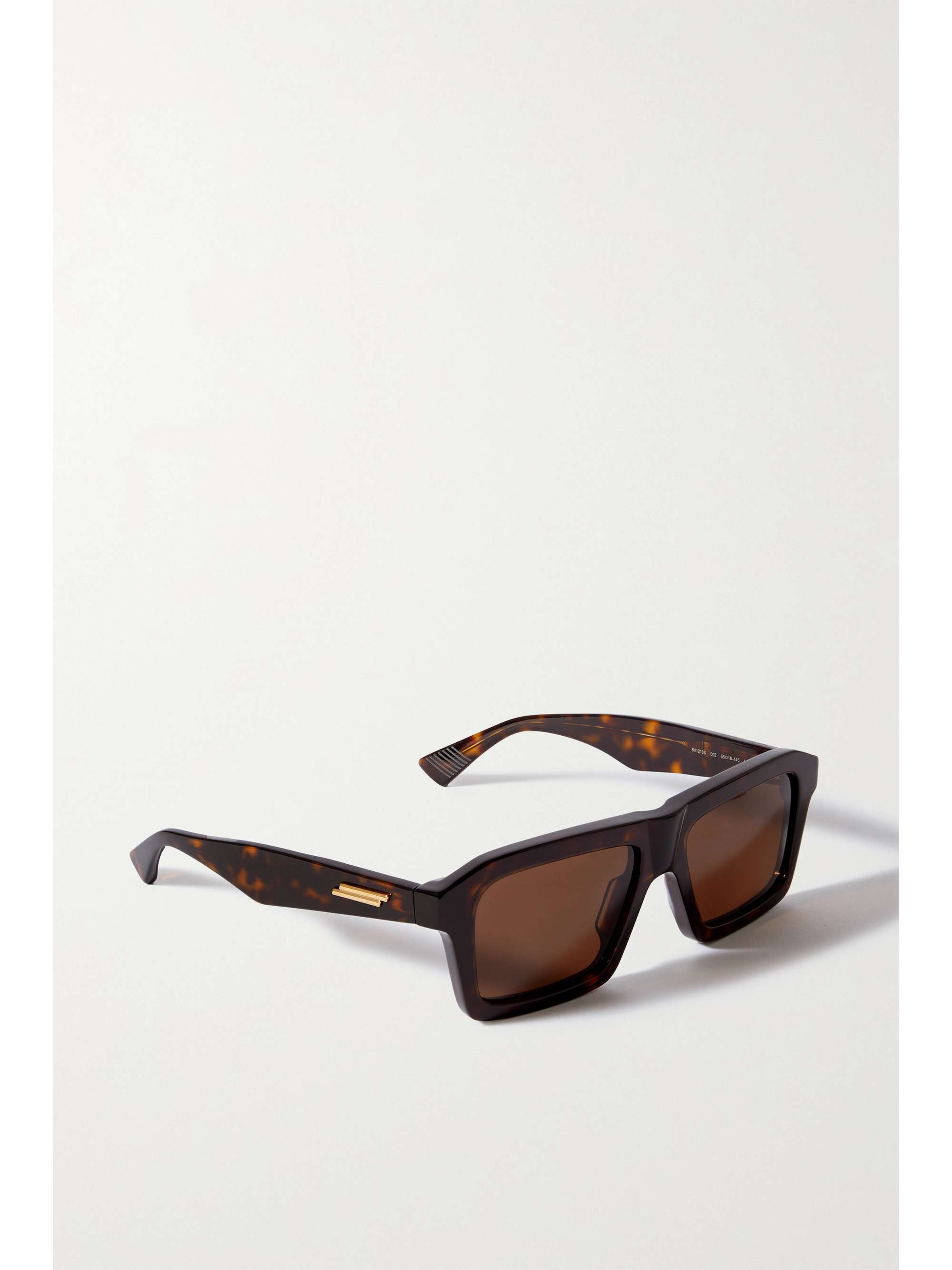 BOTTEGA VENETA EYEWEAR Square-frame recycled acetate sunglasses
