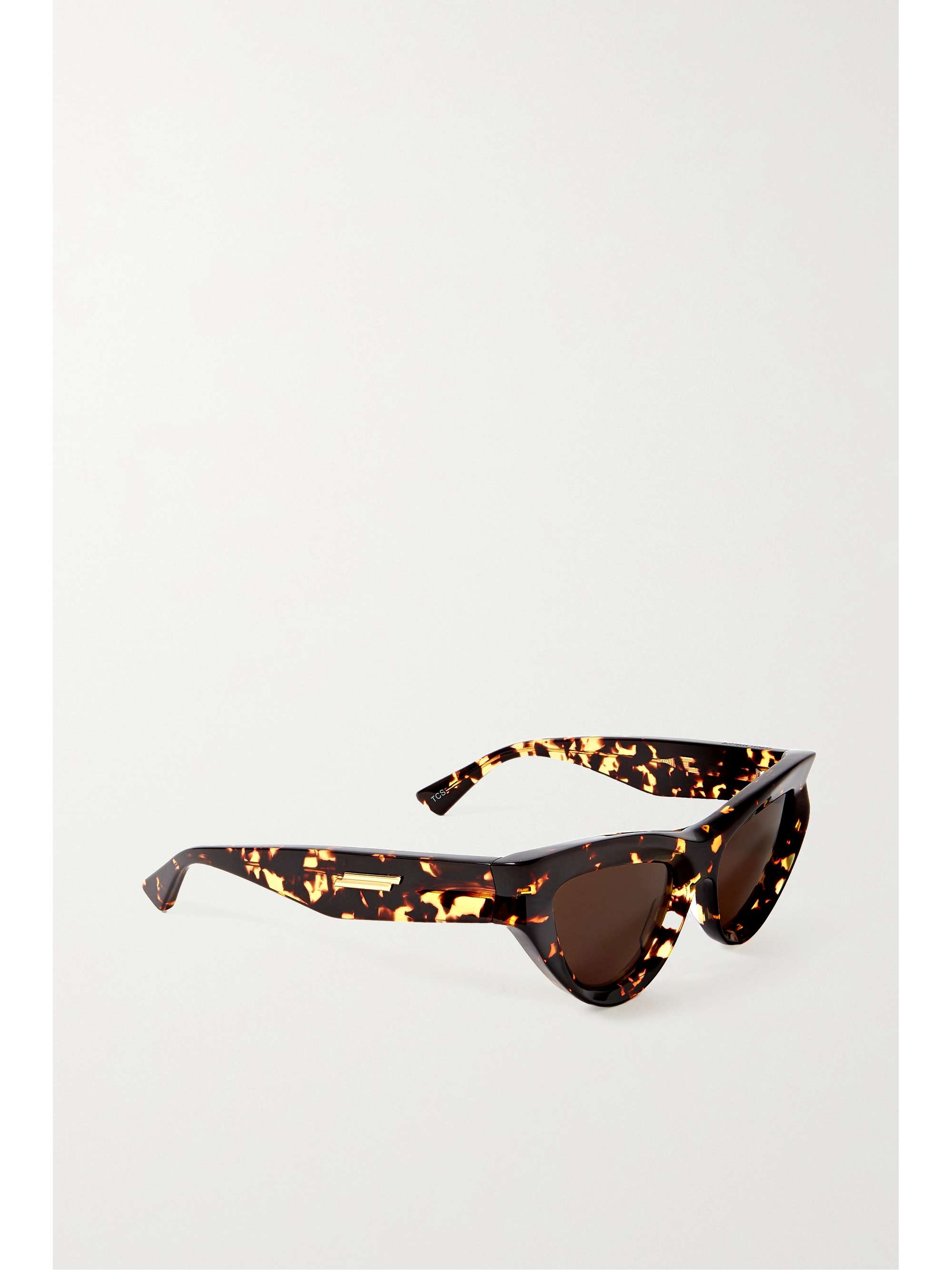BOTTEGA VENETA EYEWEAR Edgy cat-eye acetate sunglasses