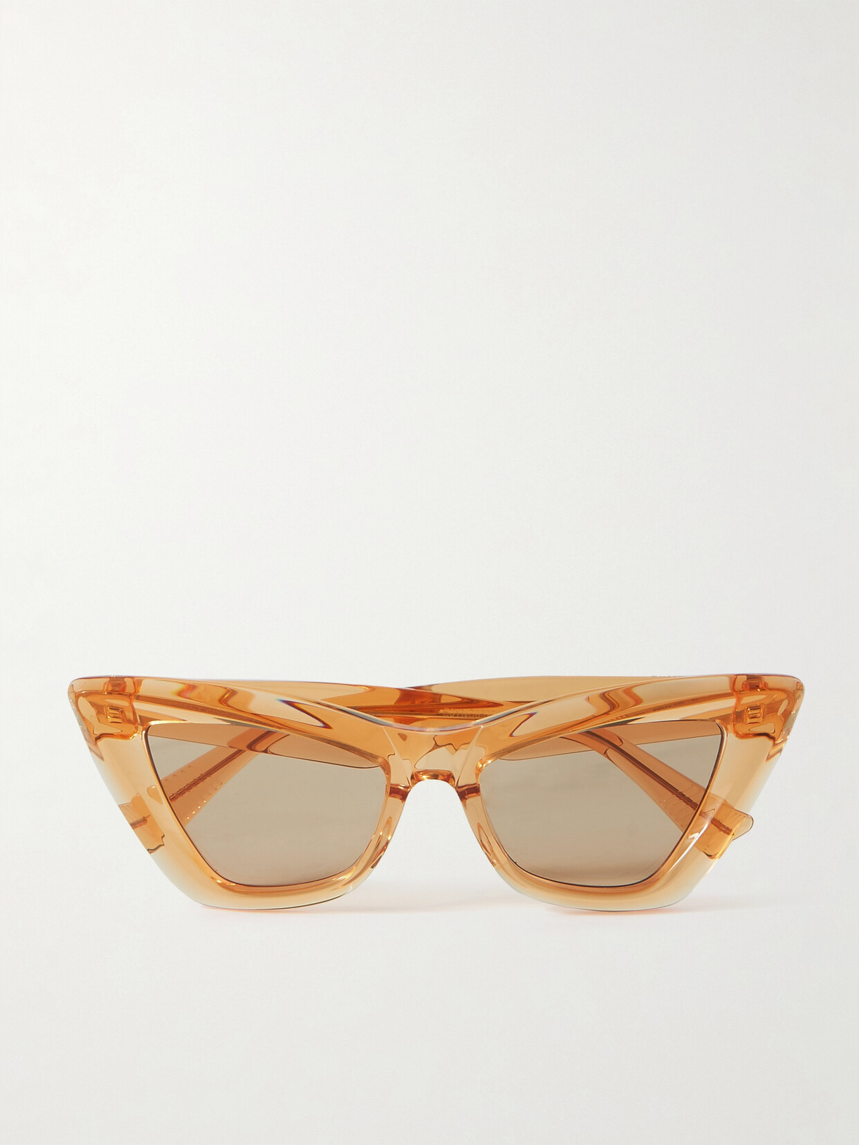 Edgy Cat-eye Recycled-acetate Sunglasses