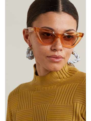 cat eye bottega veneta sunglasses