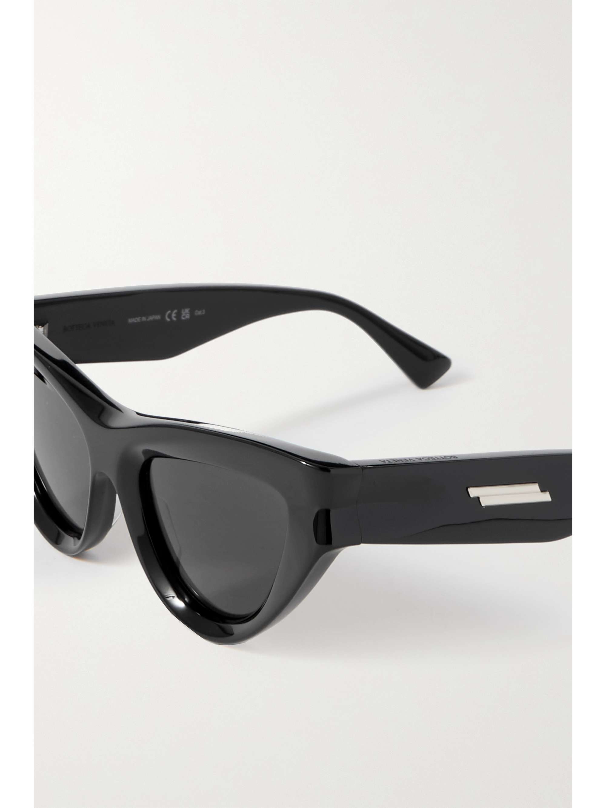 BOTTEGA EYEWEAR Edgy cateye acetate sunglasses NETAPORTER