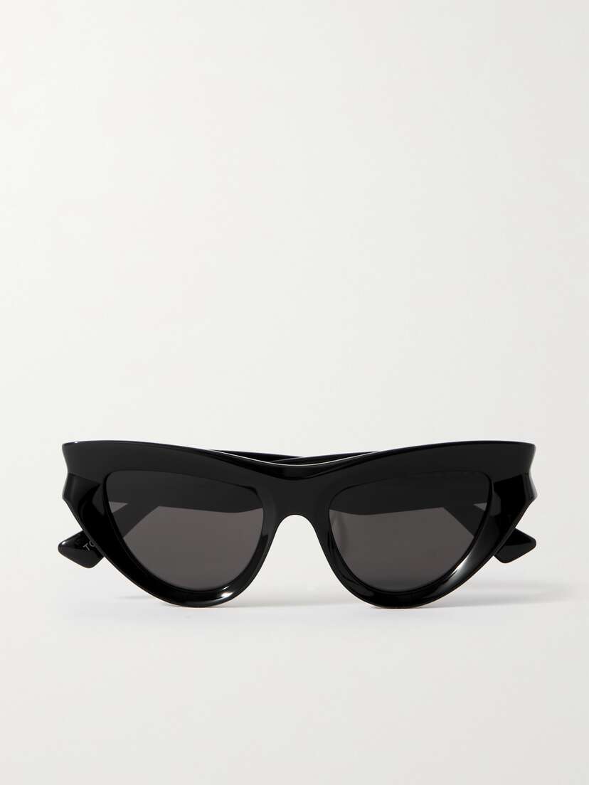Bottega Veneta Eyewear Edgy Cat-eye Acetate Sunglasses