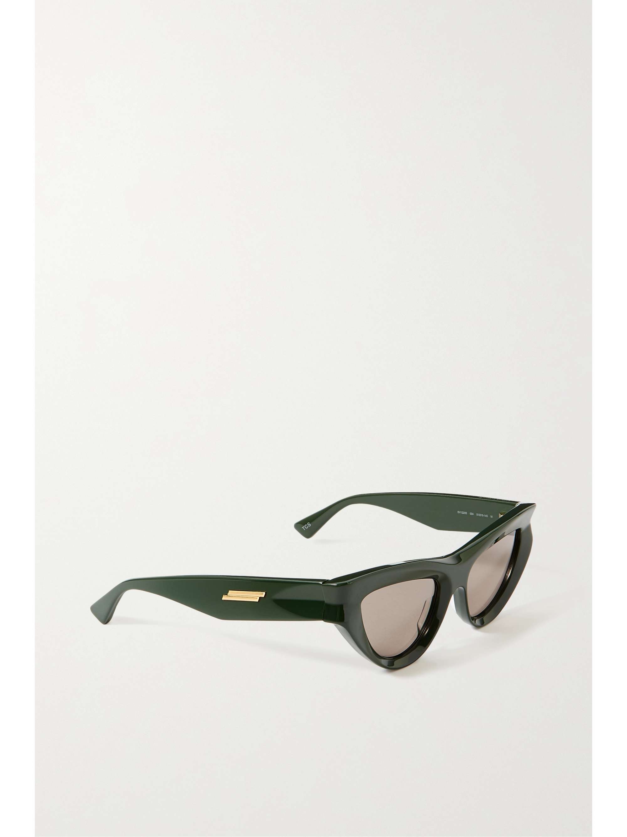 BOTTEGA VENETA EYEWEAR Edgy cat-eye acetate sunglasses
