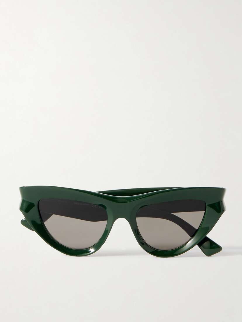 Bottega Veneta Eyewear Edgy Cat-eye Acetate Sunglasses