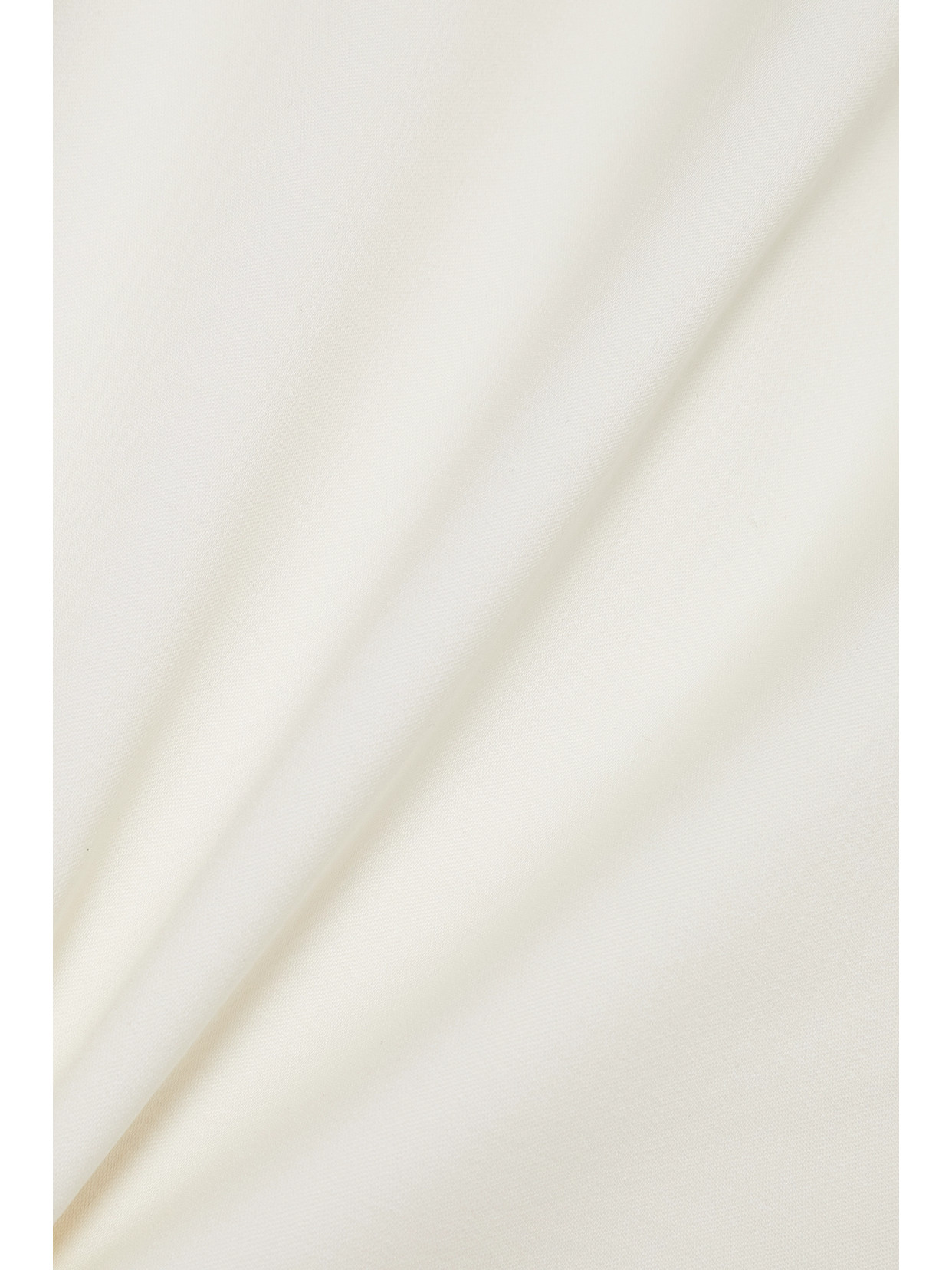 Alessandra Rich Wool-crepe Midi Skirt In White