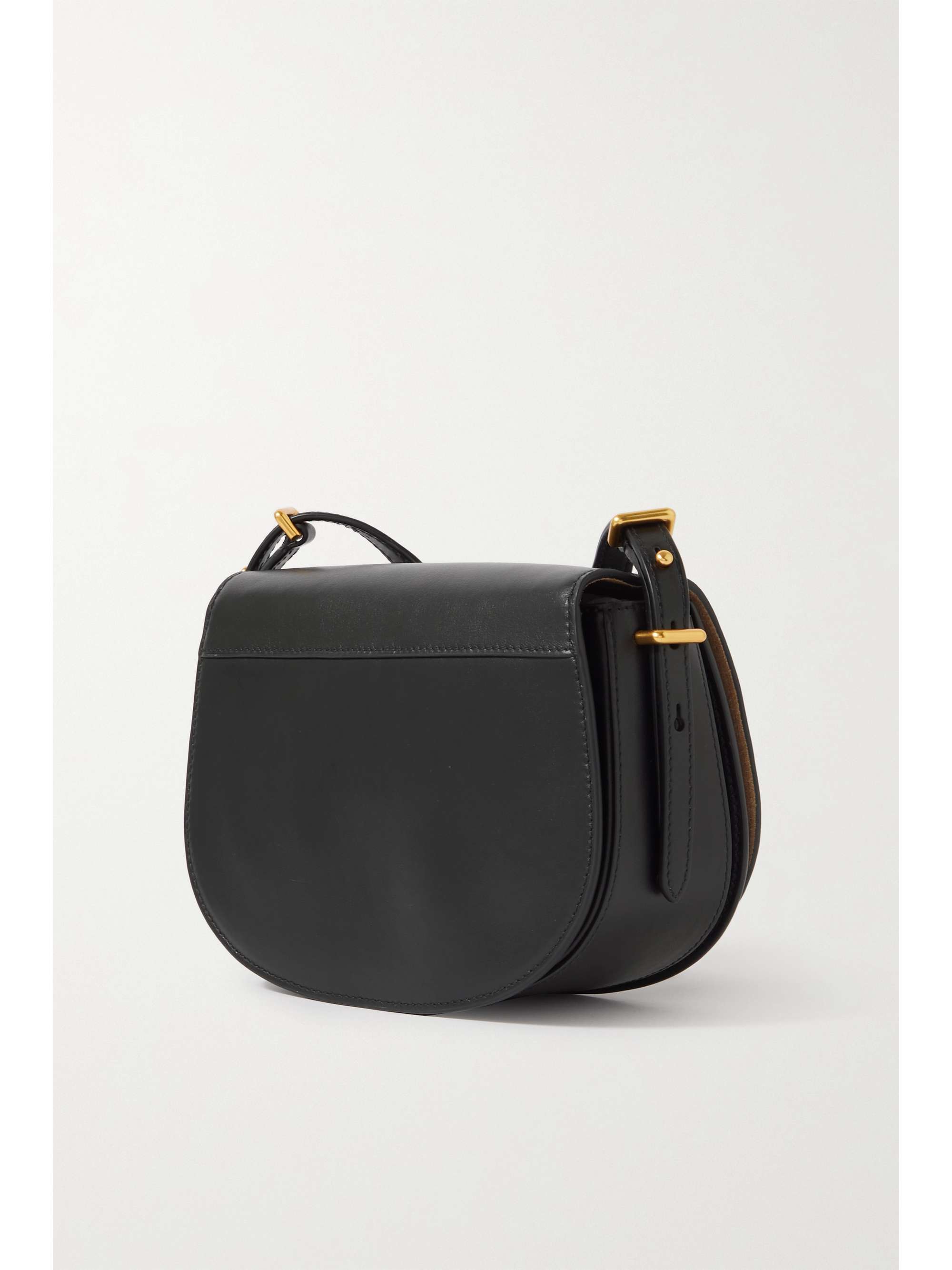 POLO RALPH LAUREN Polo ID medium leather shoulder bag NETAPORTER