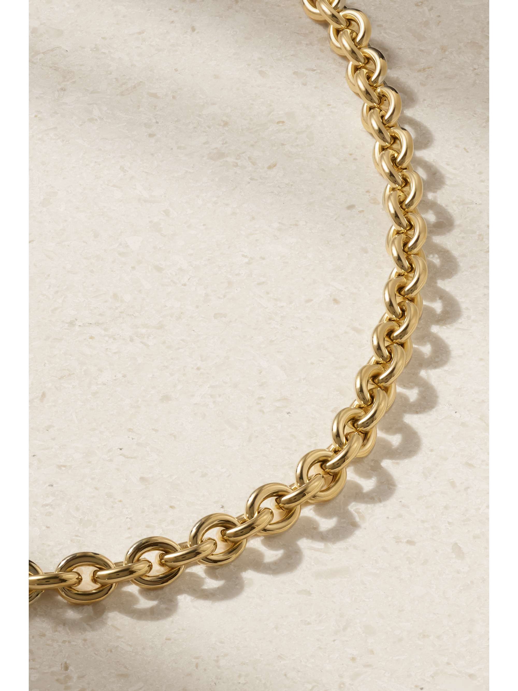 LAUREN RUBINSKI 14-karat gold necklace