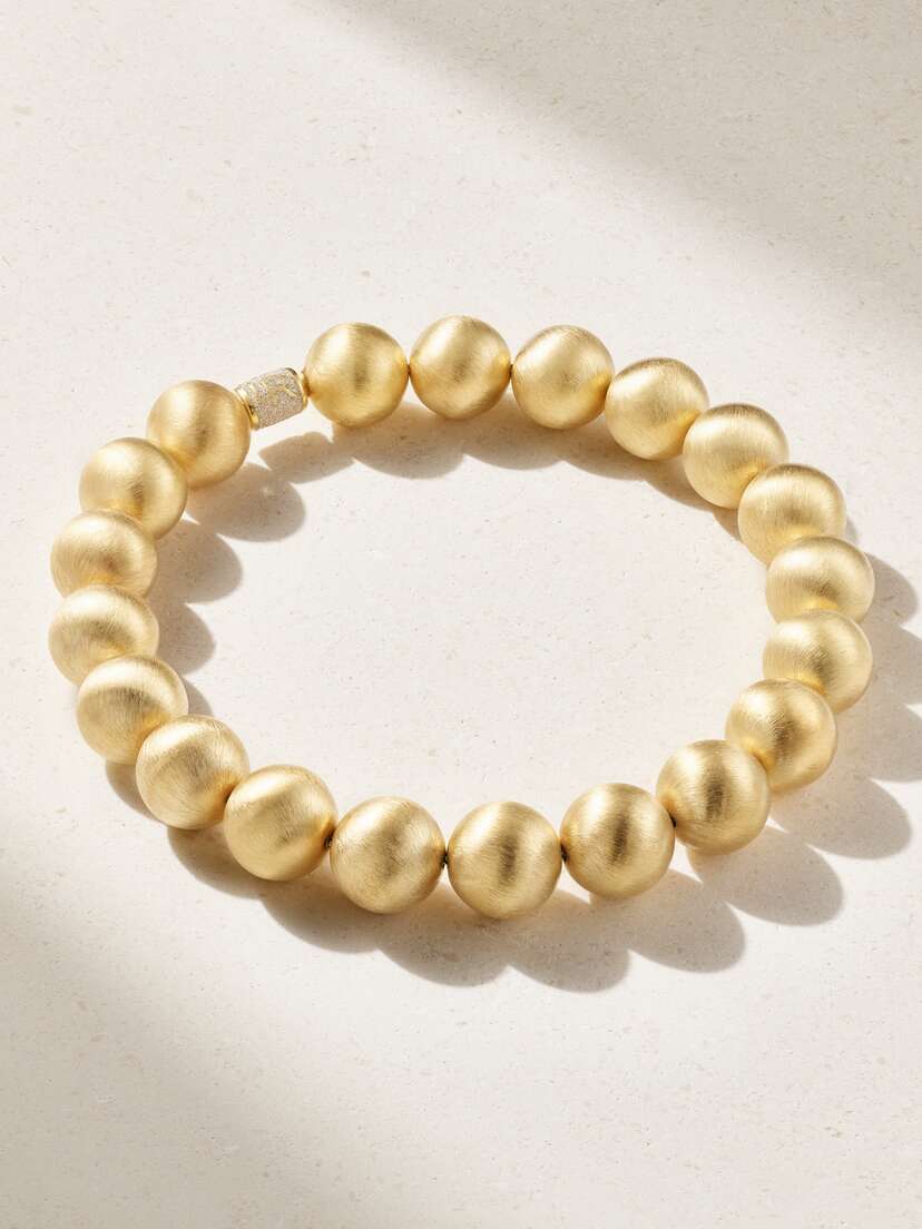 Lauren Rubinski 14-karat Gold Necklace