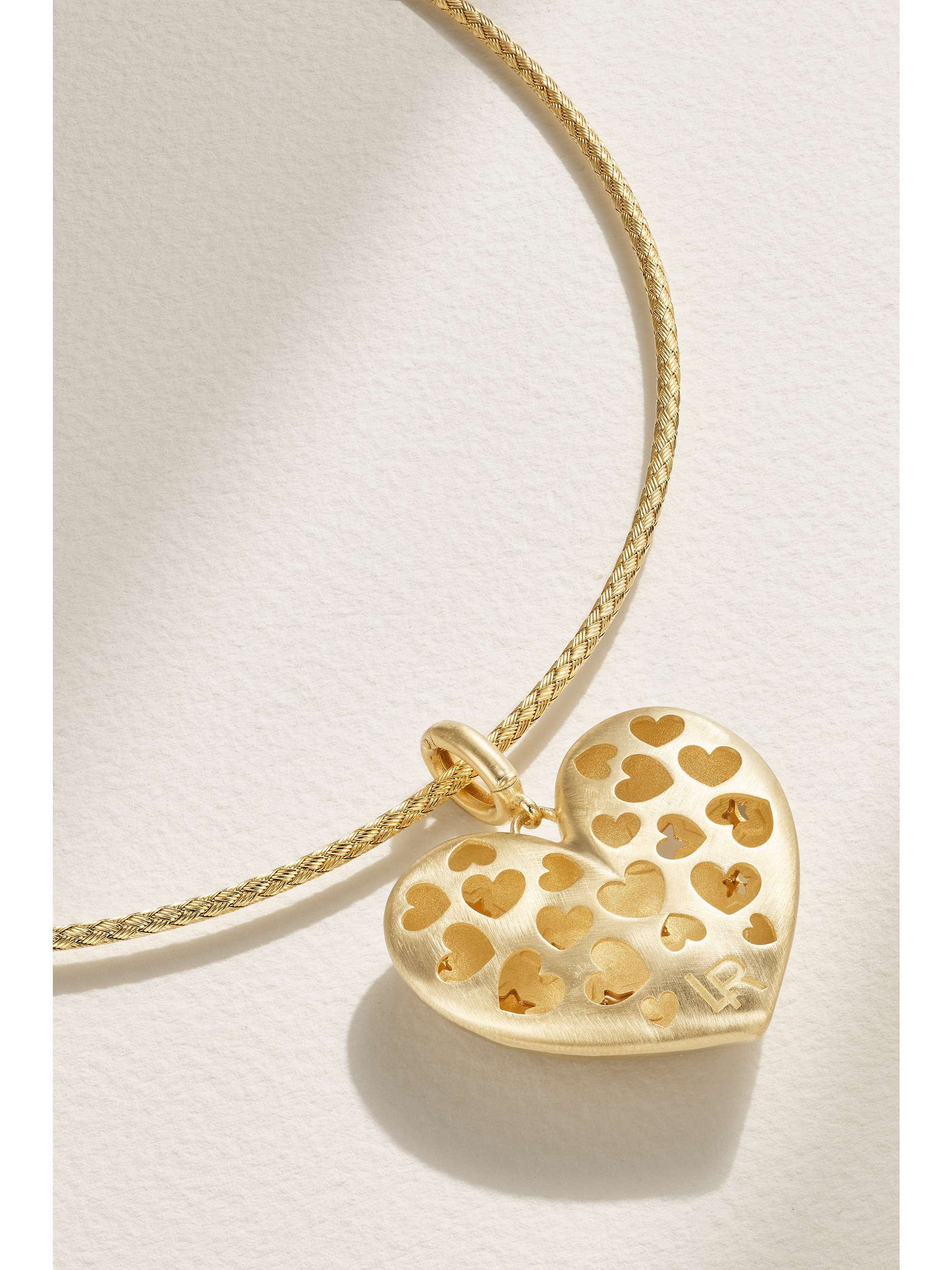 LAUREN RUBINSKI 14-karat gold necklace