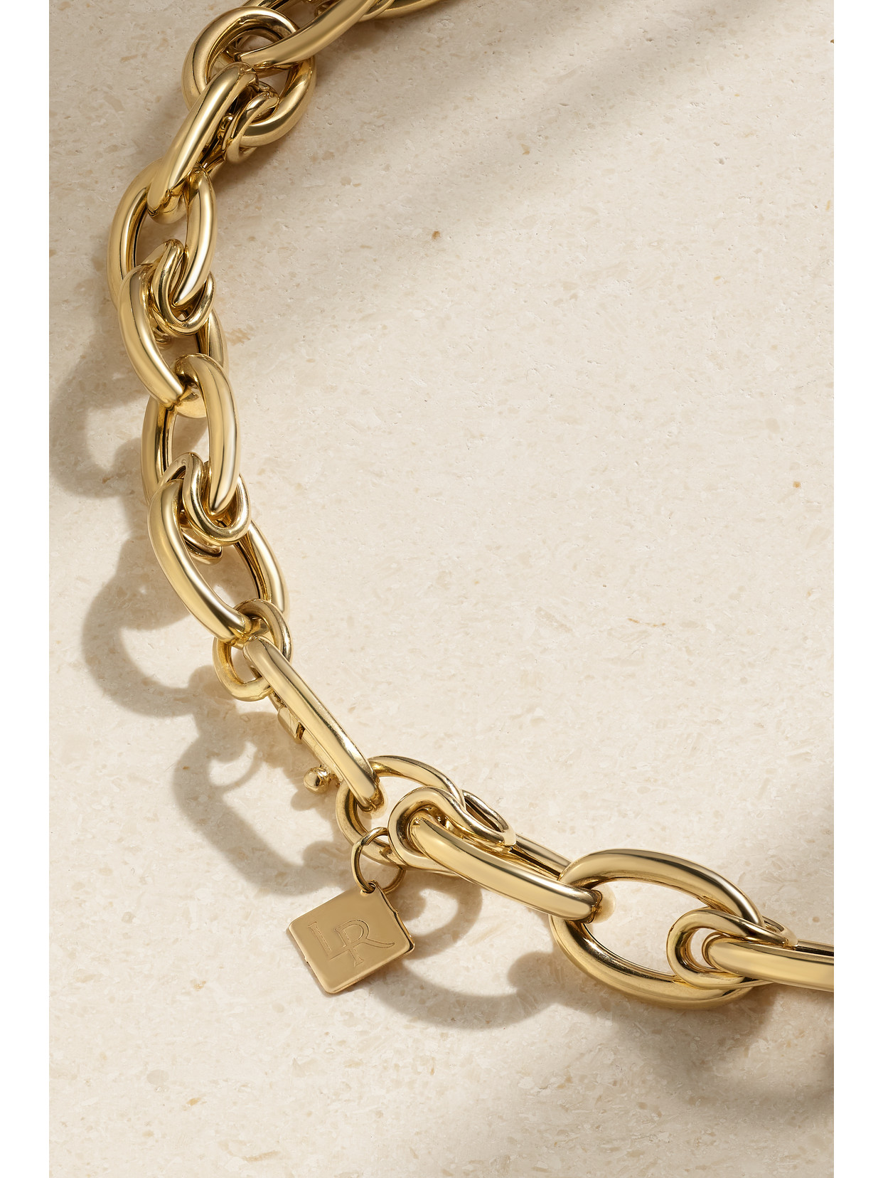 Shop Lauren Rubinski 14-karat Gold Necklace