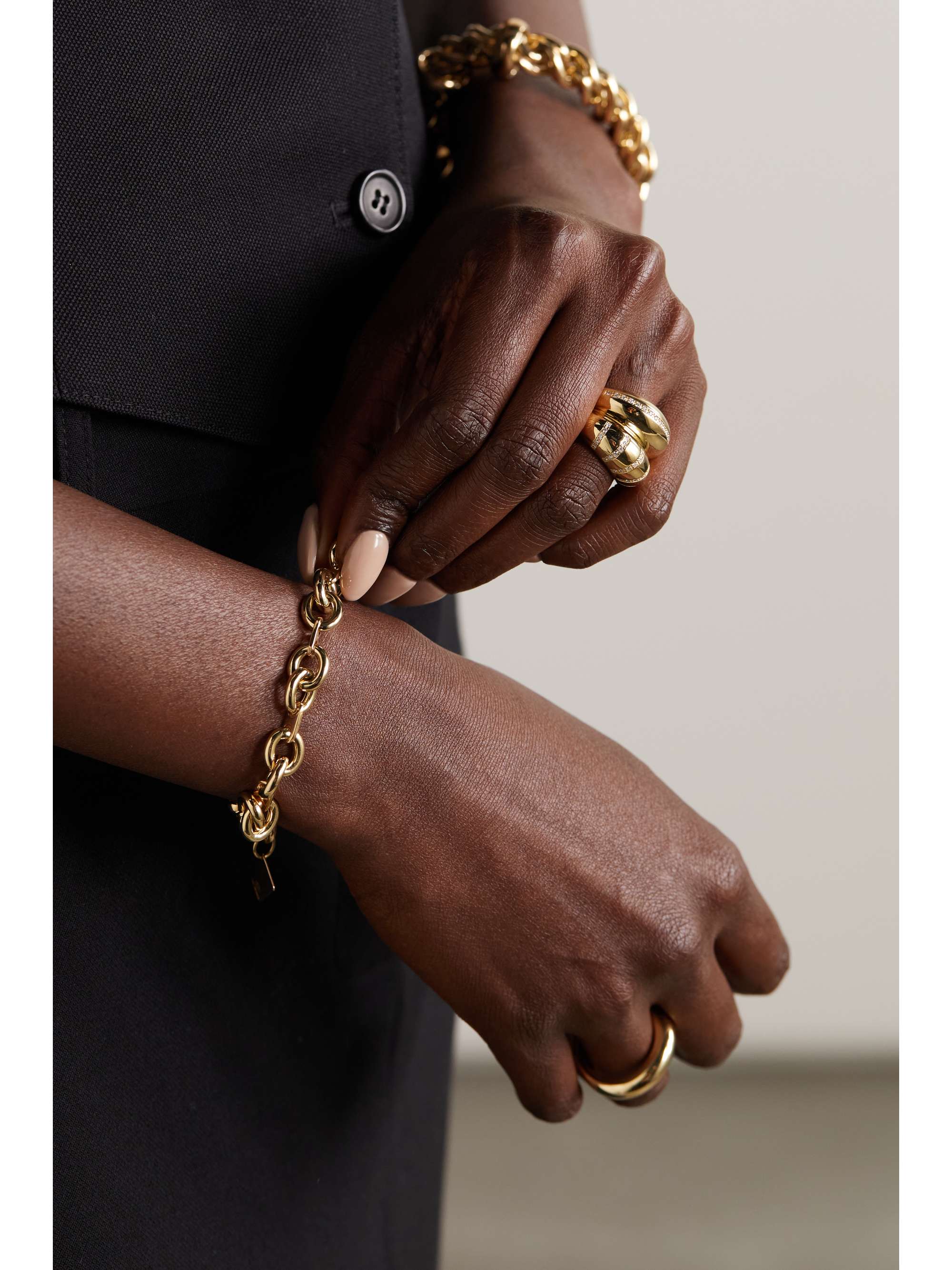 LAUREN RUBINSKI 14-karat gold bracelet | NET-A-PORTER