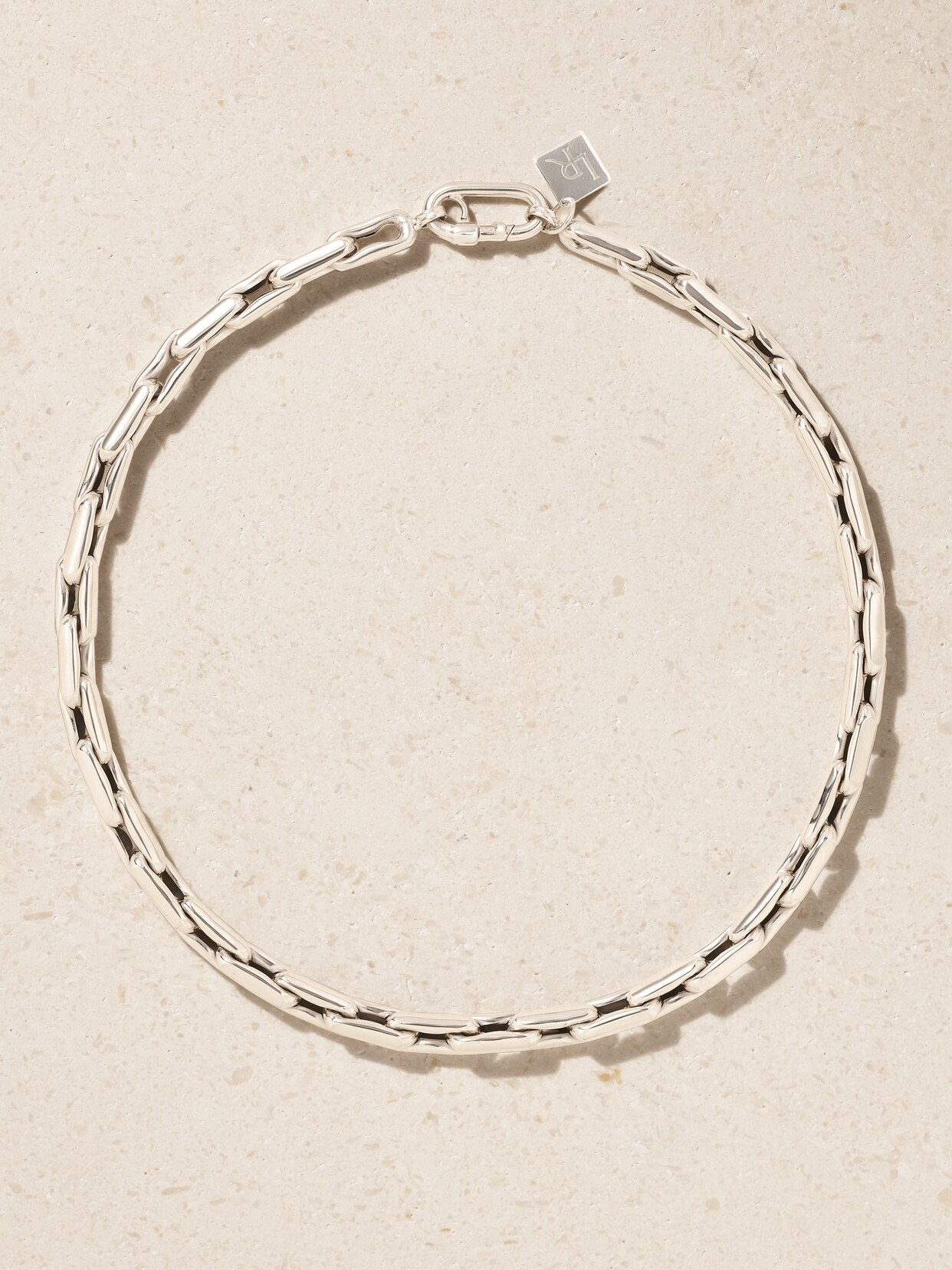 Lauren Rubinski - 14-karat White Gold Choker - One size