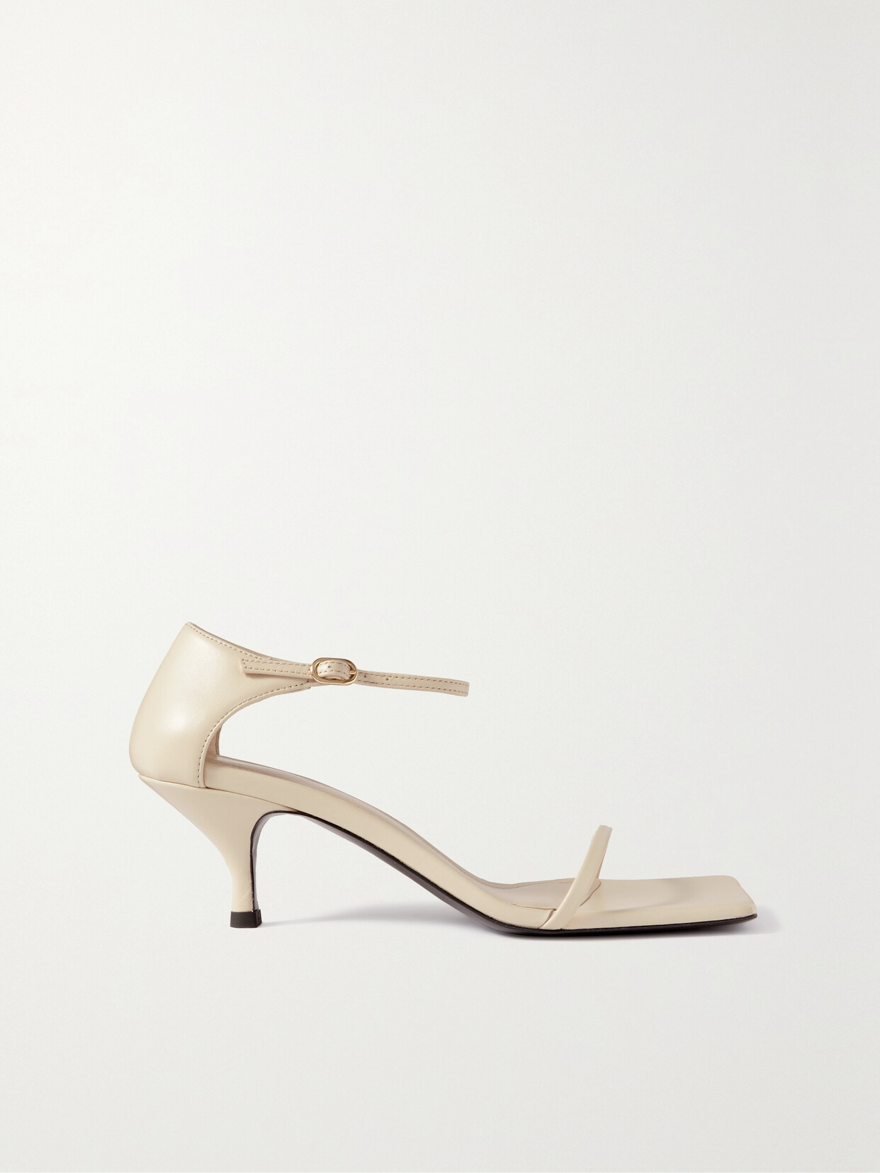 TOTEME - + Net Sustain The Strappy Leather Sandals - Cream