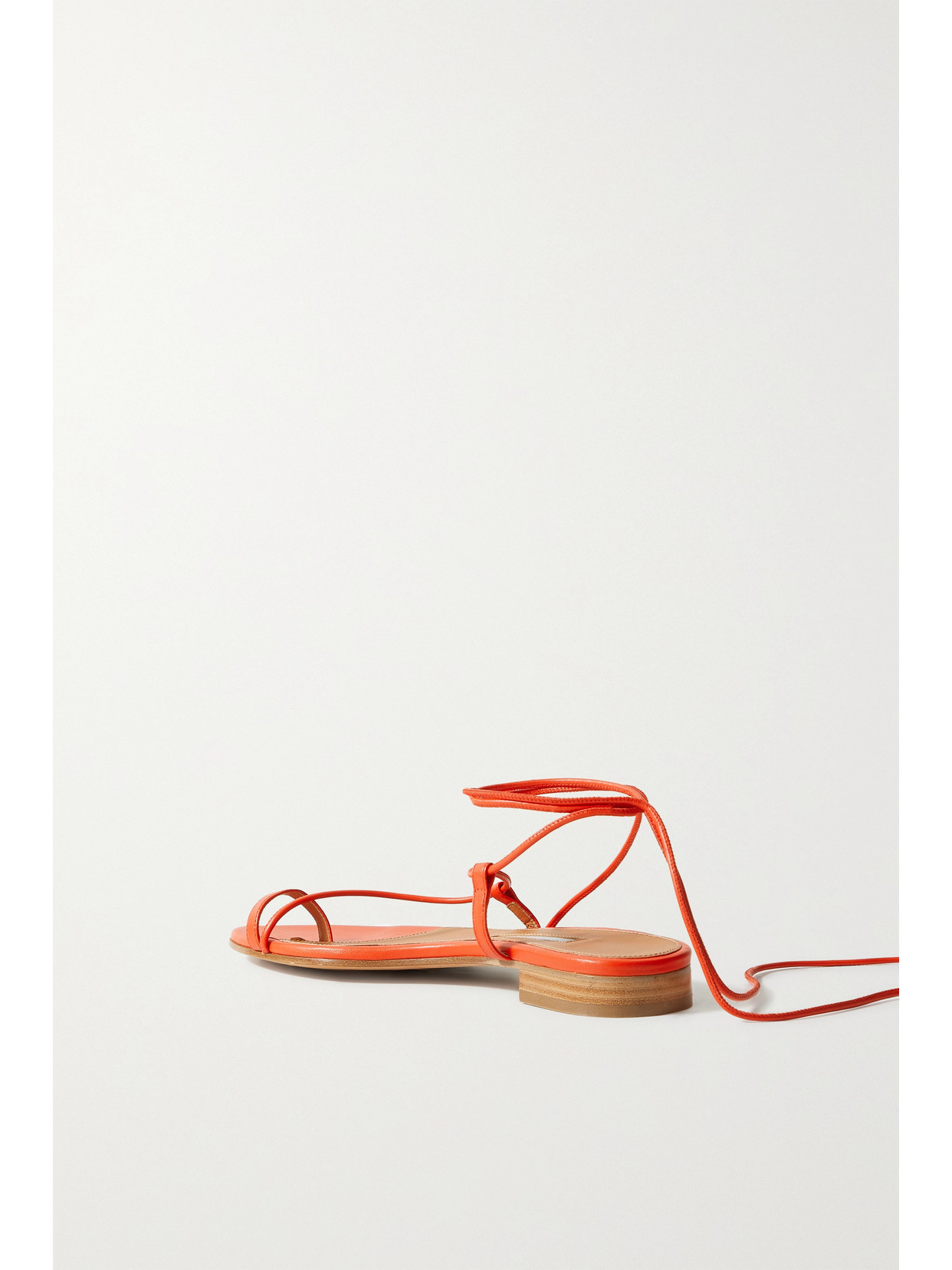 Emme Parsons Susan Leather Sandals In Red