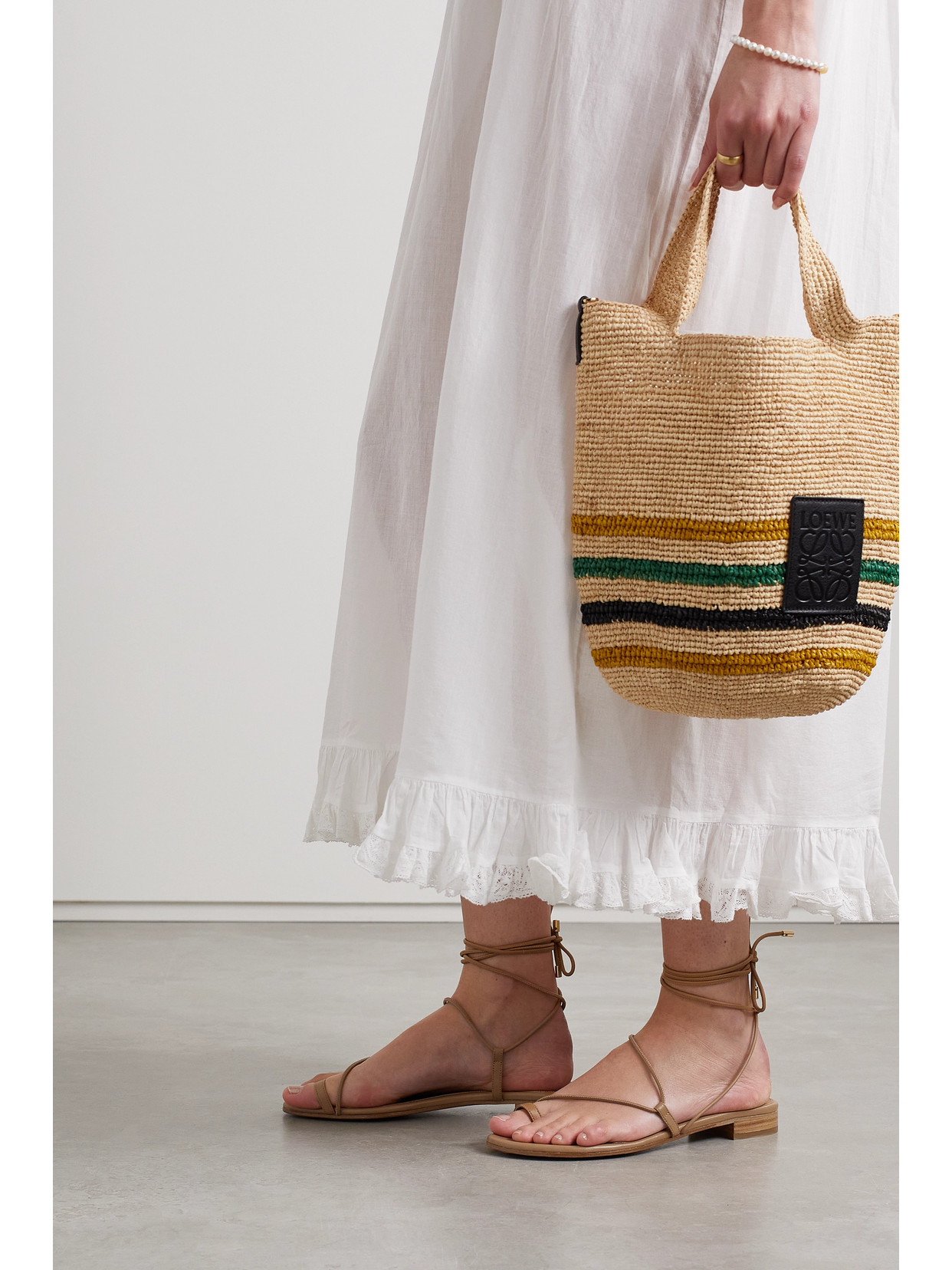Emme Parsons Susan Leather Sandals In Brown