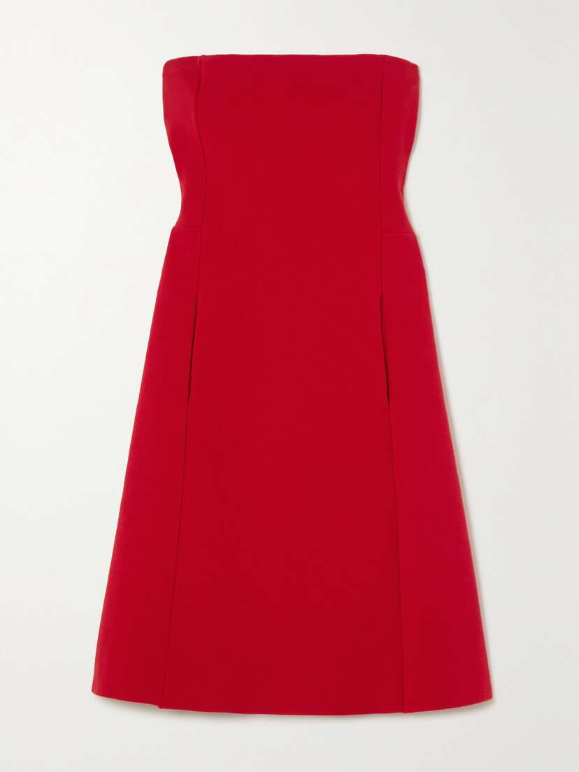 HIGH SPORT Nance Strapless Stretch-cotton Mini Dress