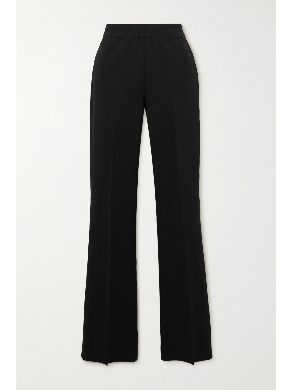 HIGH SPORT - Long Kick Stretch Cotton-blend Slim-leg Pants - Black