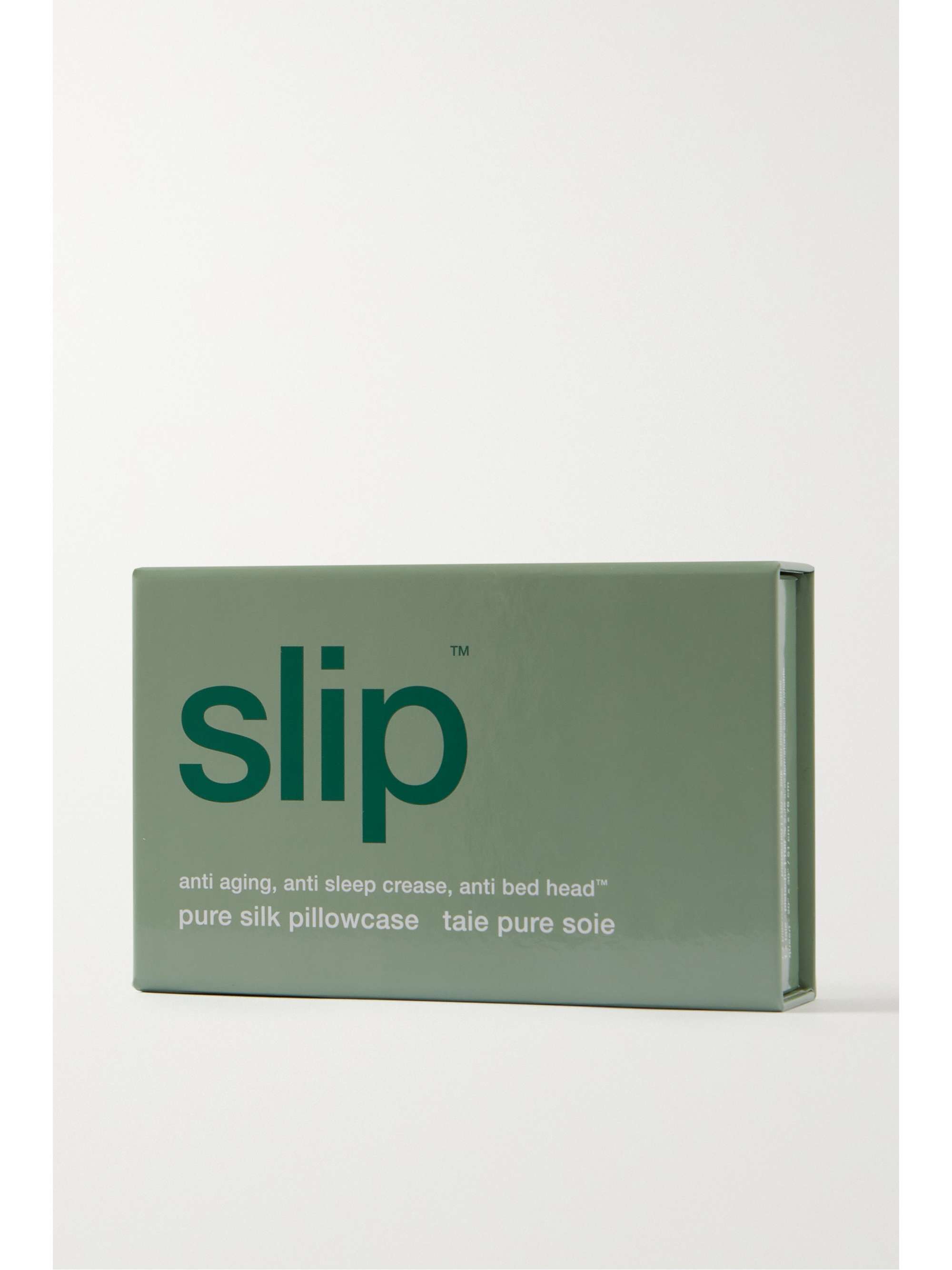 SLIP La Dolce Vita embroidered silk queen pillowcase