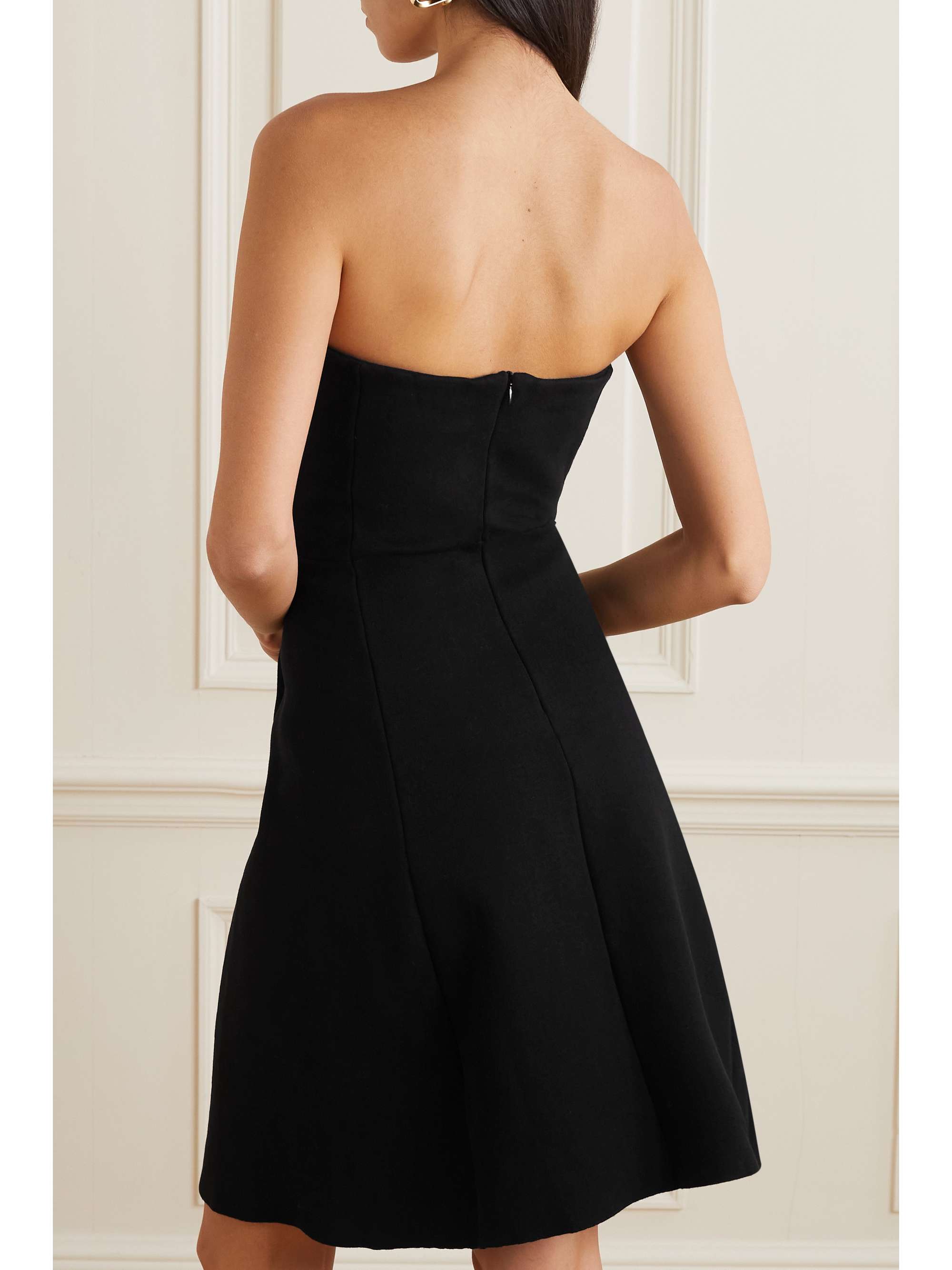 HIGH SPORT Nance strapless stretch-cotton mini dress