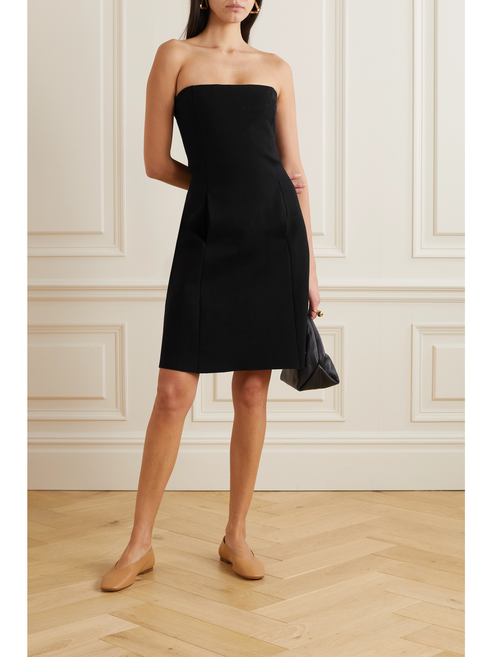 High Sport Nance strapless stretch-cotton mini dress