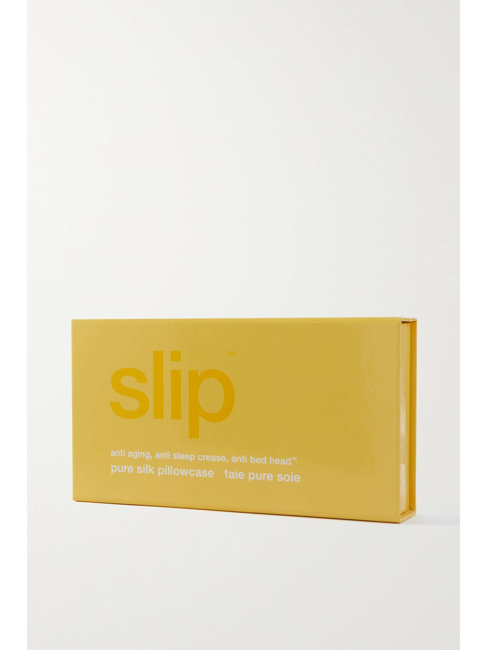 SLIP La Dolce Vita embroidered silk king pillowcase