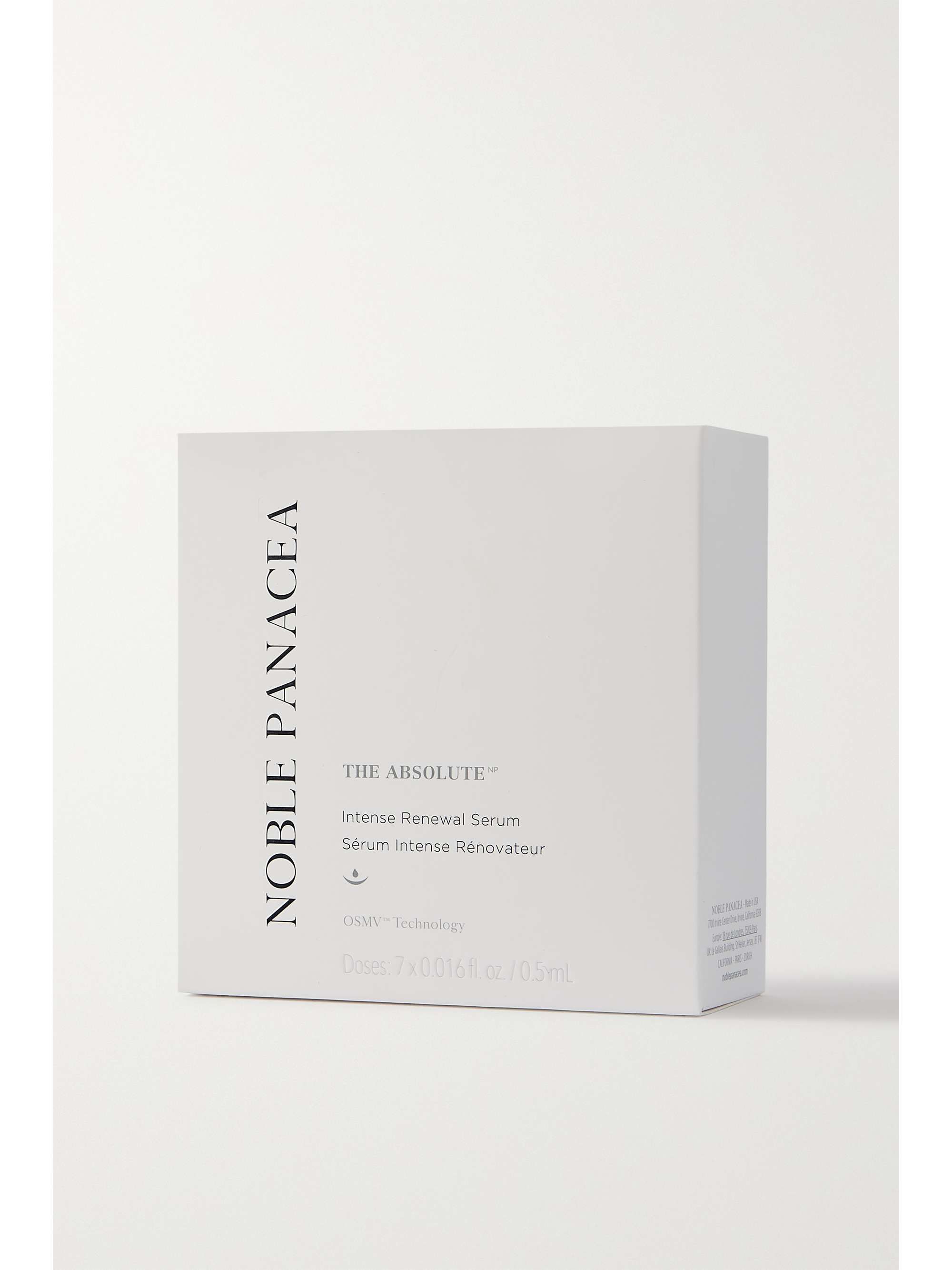 NOBLE PANACEA The Absolute Intense Renewal Serum, 7 x 0.5ml