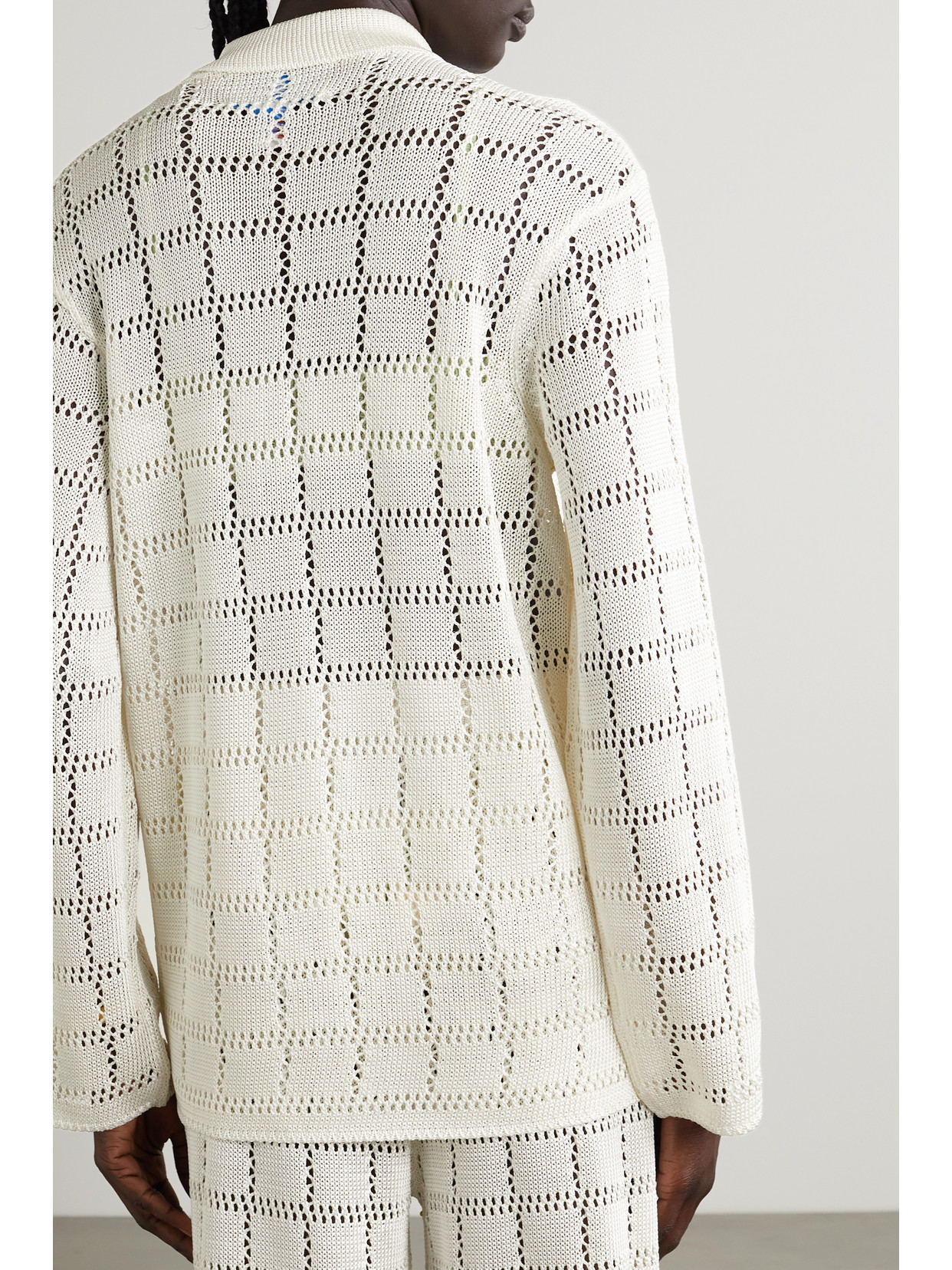 Pointelle-Knit Shirt