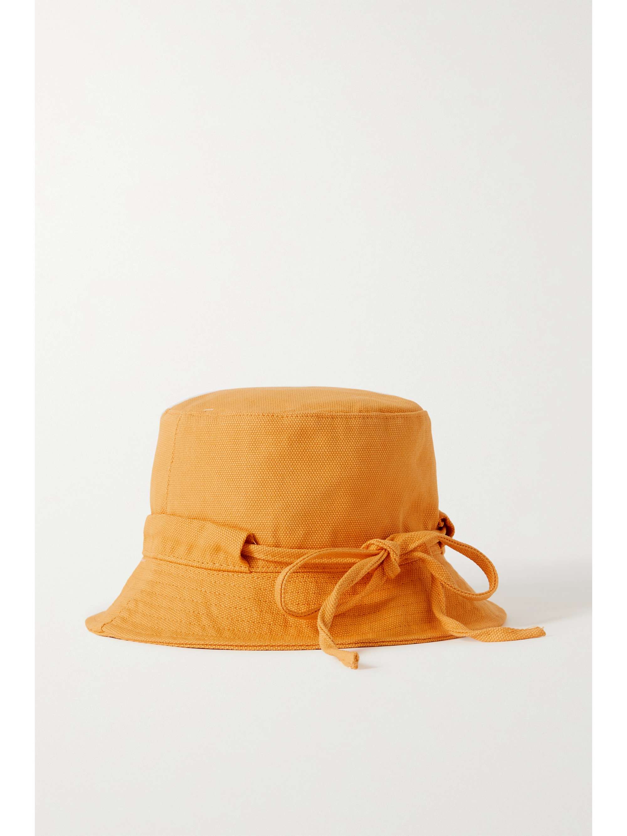 JACQUEMUS Le Bob logo-embellished cotton-canvas bucket hat