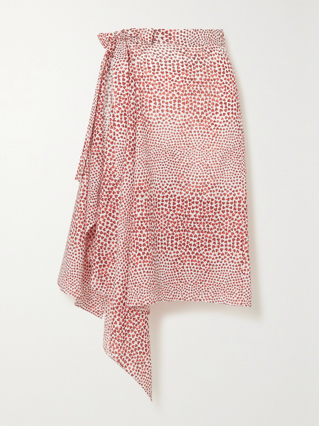 Stella McCartney - Printed Cotton Wrap Skirt - Multi