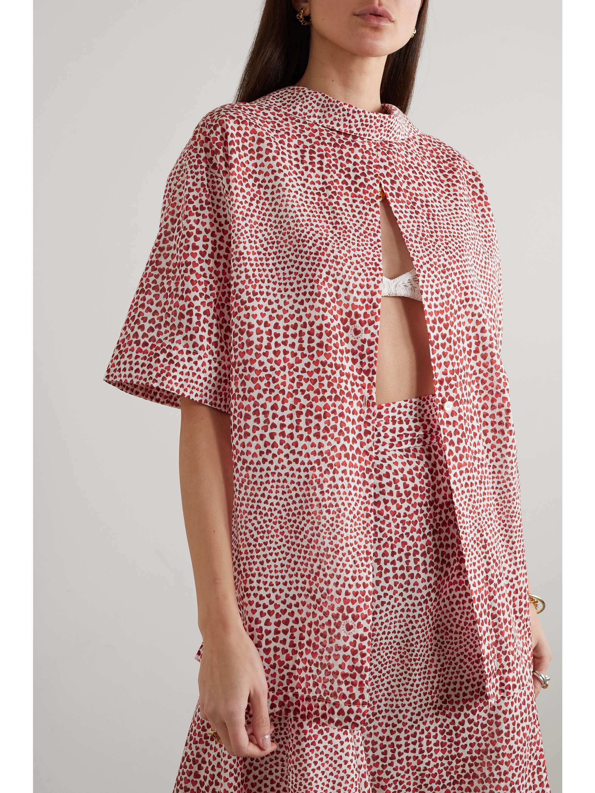 STELLA MCCARTNEY Printed cotton shirt