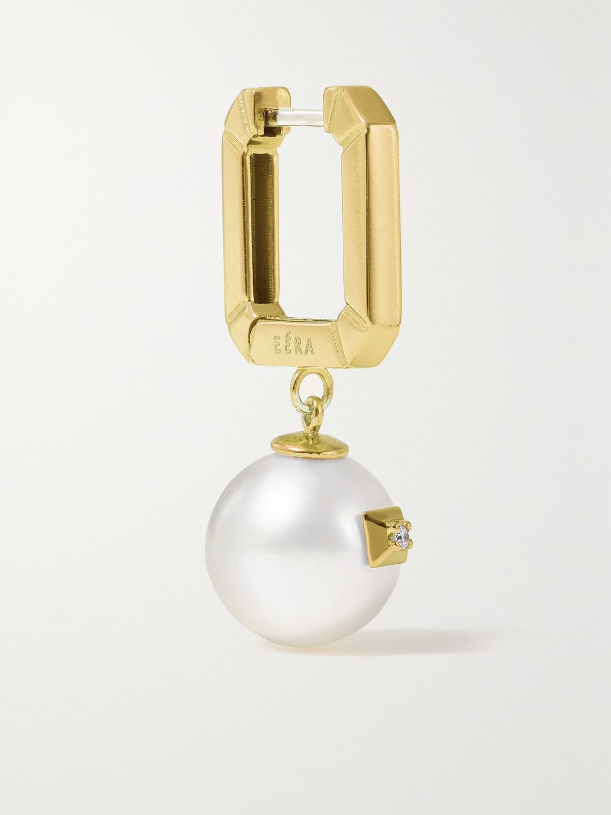 EÉRA – 18-karat Gold Pearl Single Earring – One size