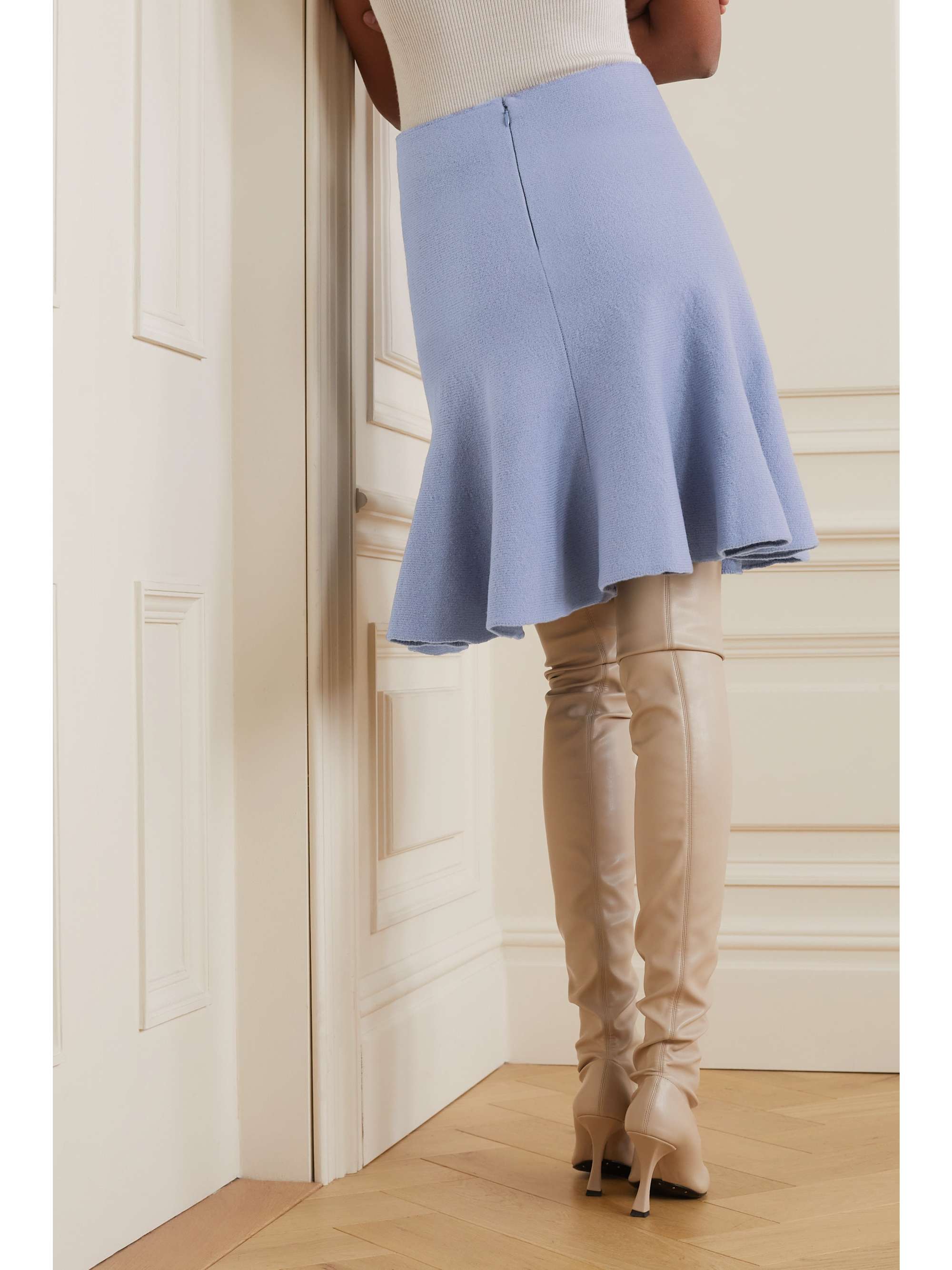 JIL SANDER Merino wool skirt