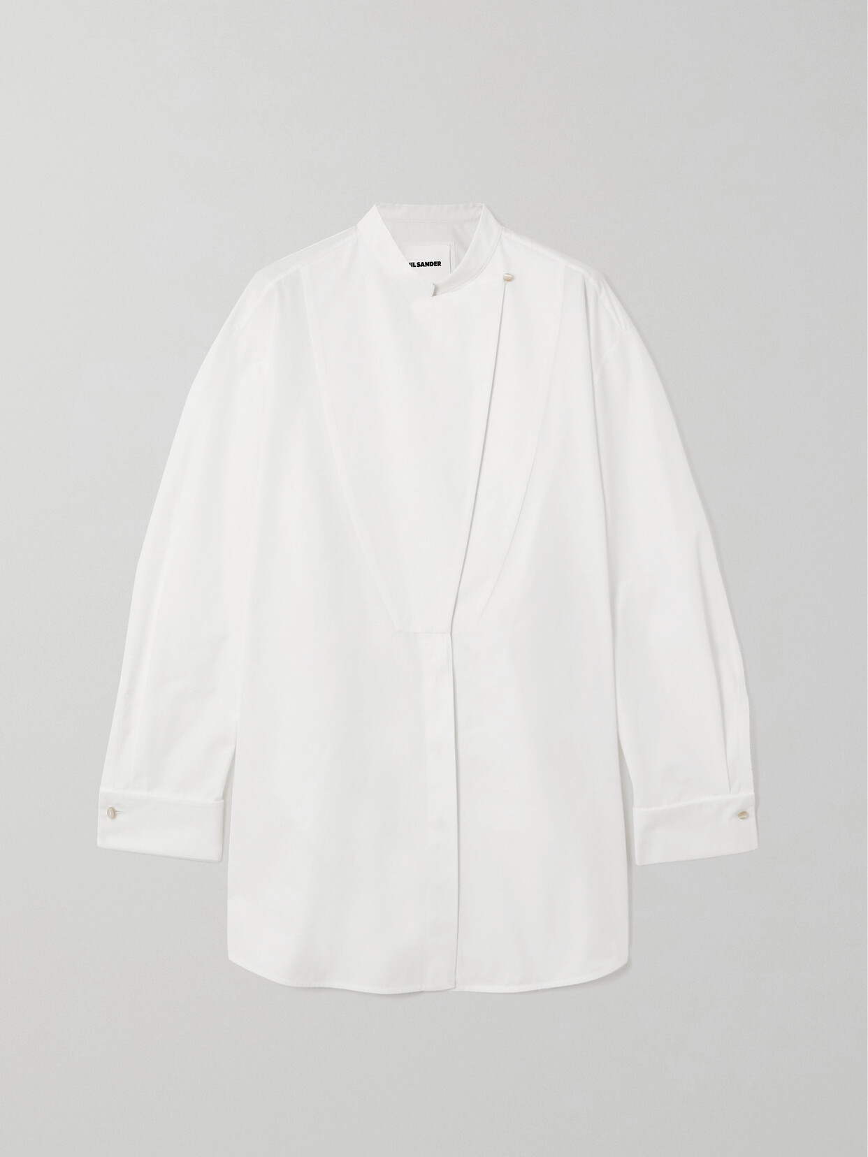 Jil Sander Cotton-poplin Shirt - White