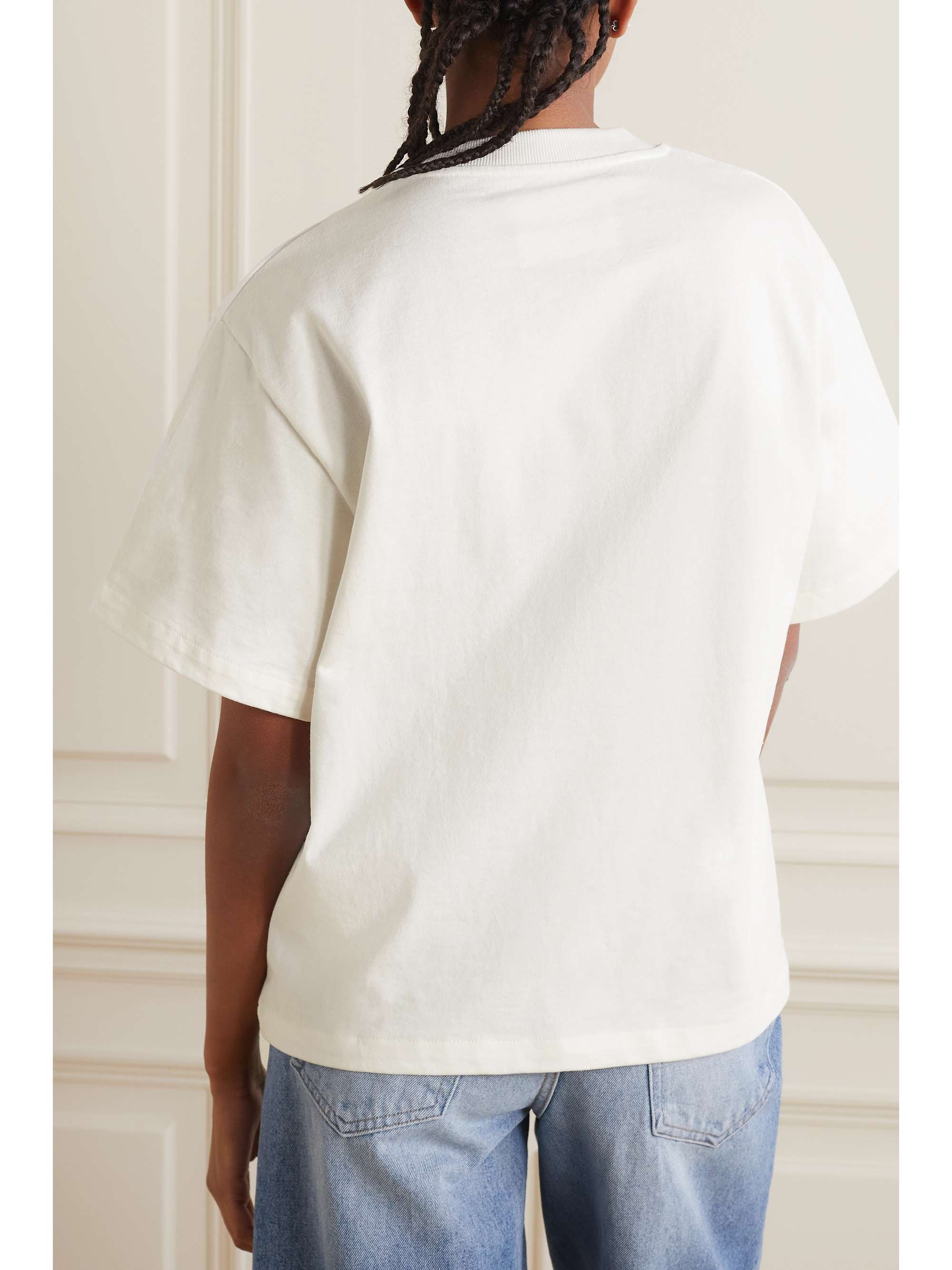 JIL SANDER Printed cotton-jersey T-shirt