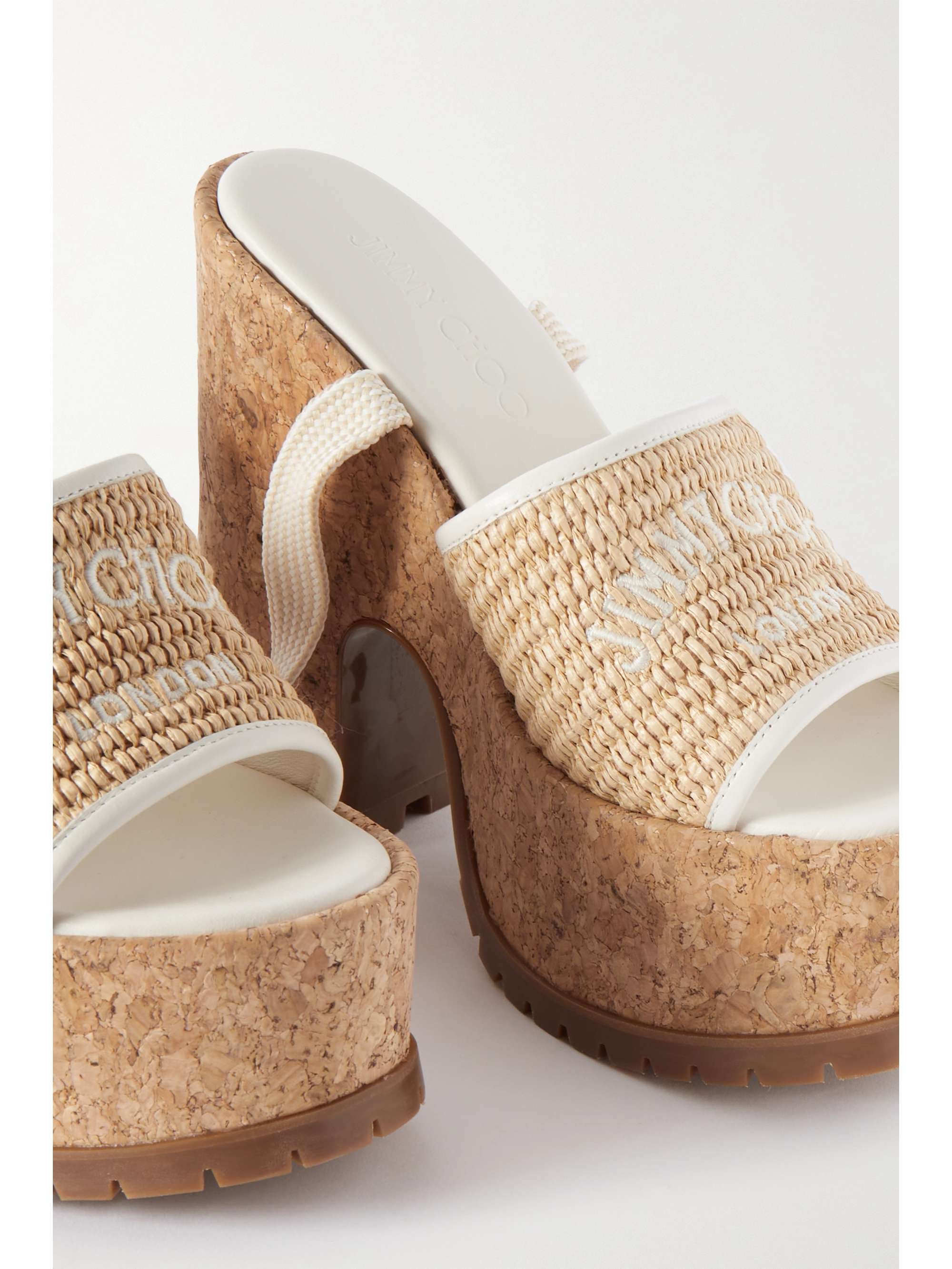 White canvas hotsell wedge sandals