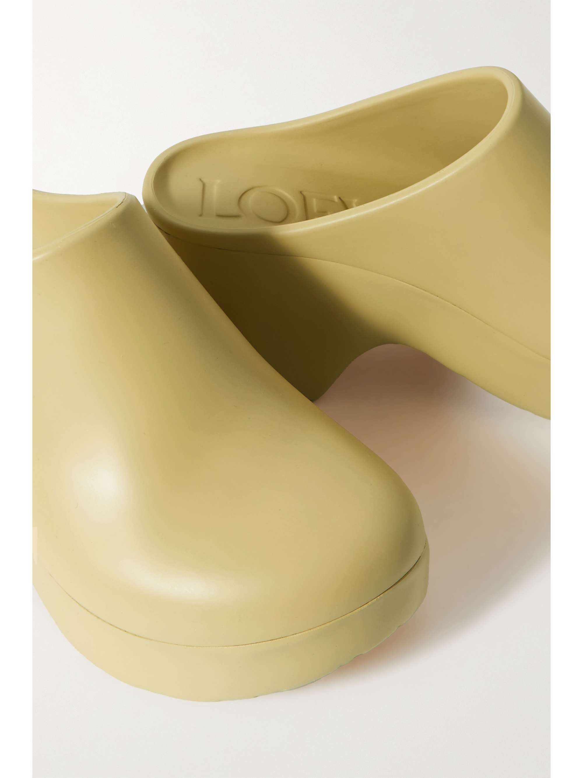 LOEWE Terra rubber platform clogs | NET-A-PORTER LOEWE Terra rubber platform clogs | NET-A-PORTER