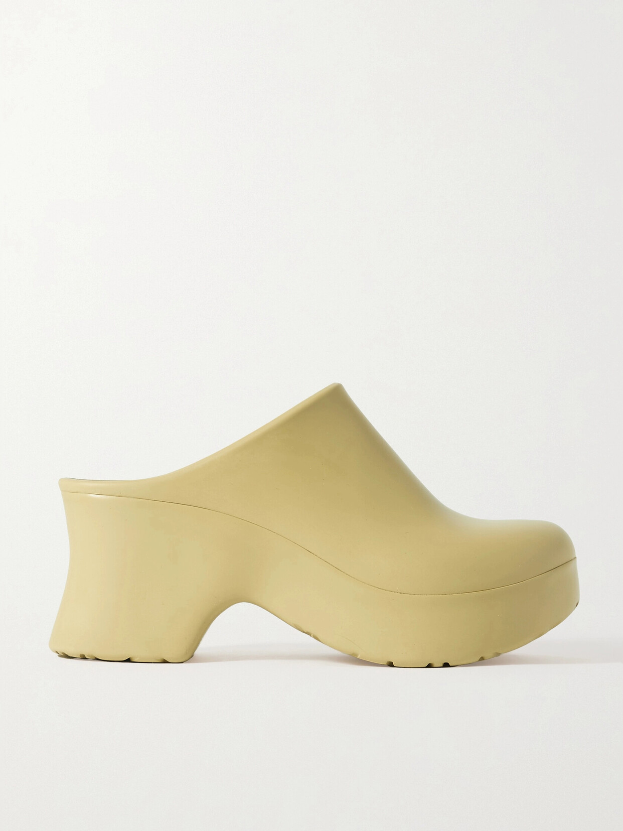 Loewe Terra Rubber Platform Clogs In Neutrals