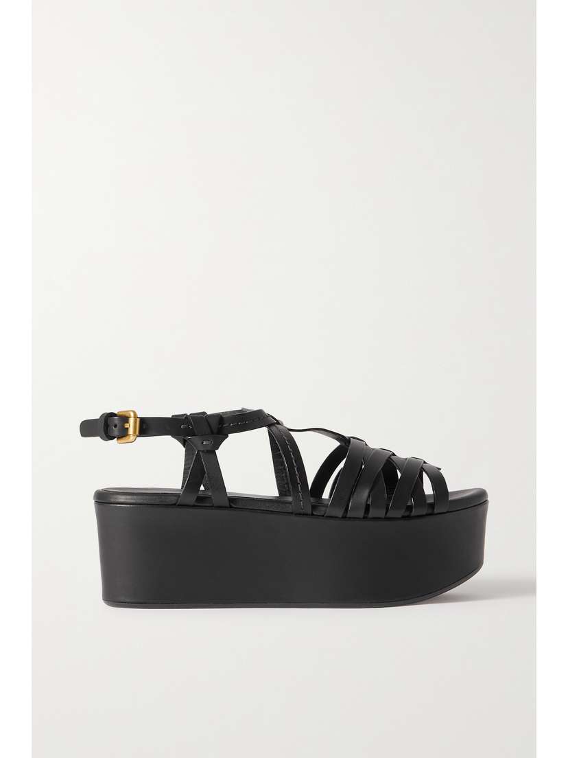 See By Chloé Sierra Leather Platform Sandals