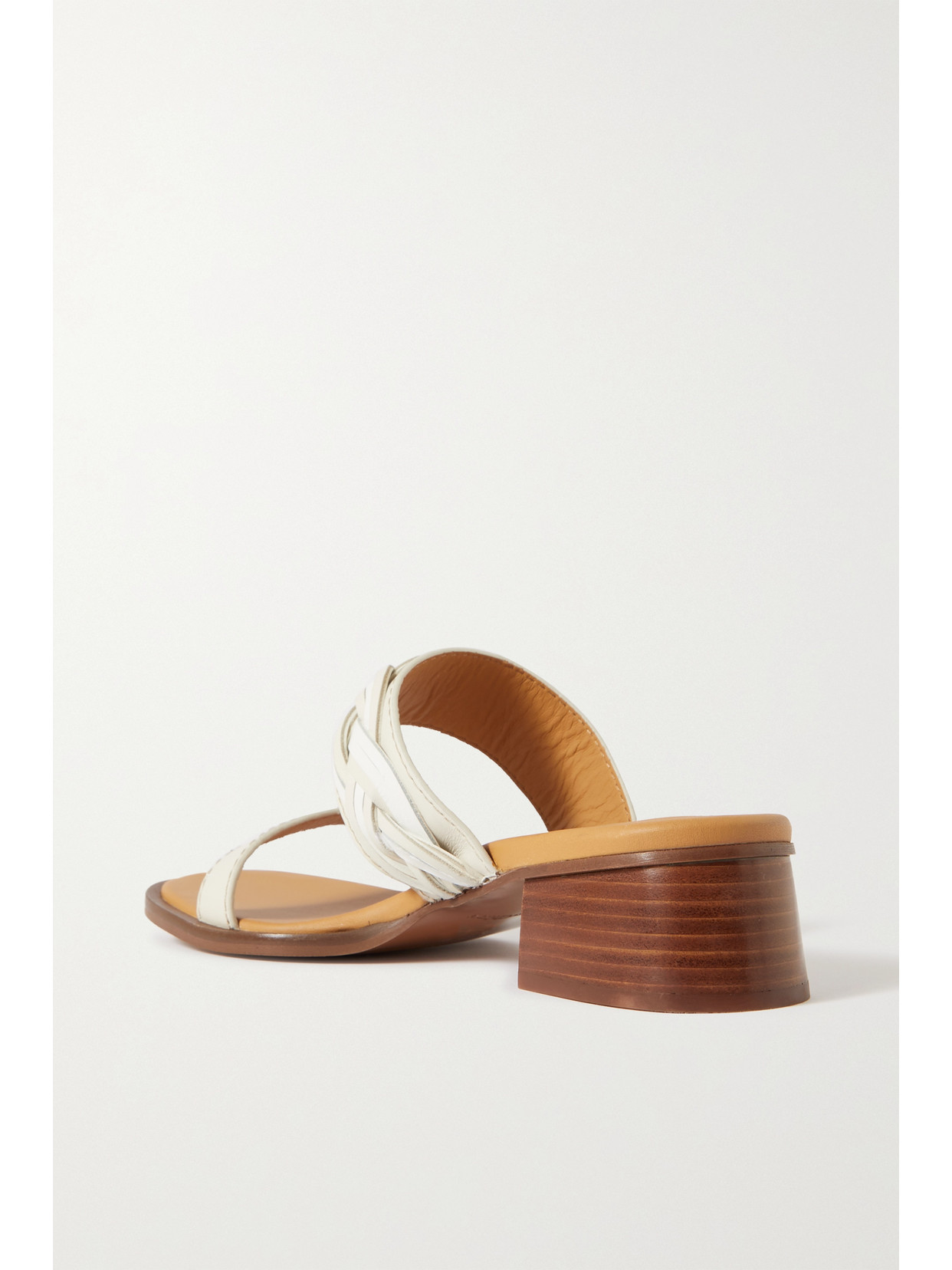 See By Chloé Braided Leather Mules In Unknown