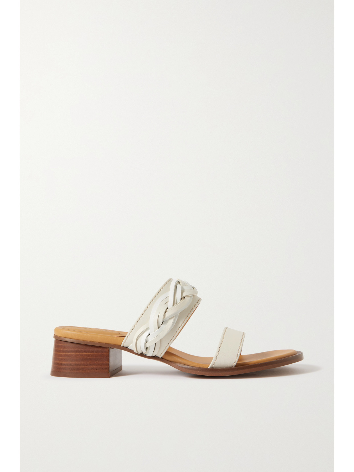 See By Chloé Braided Leather Mules In Unknown