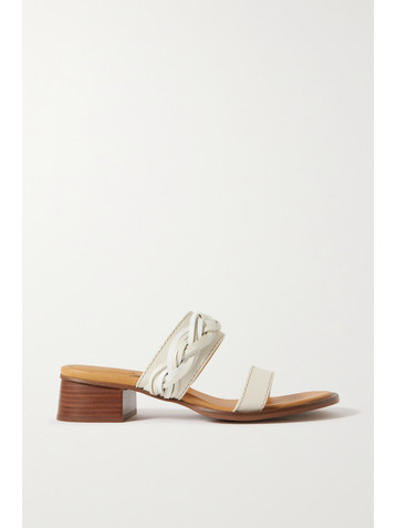 See By Chloé Braided leather mules