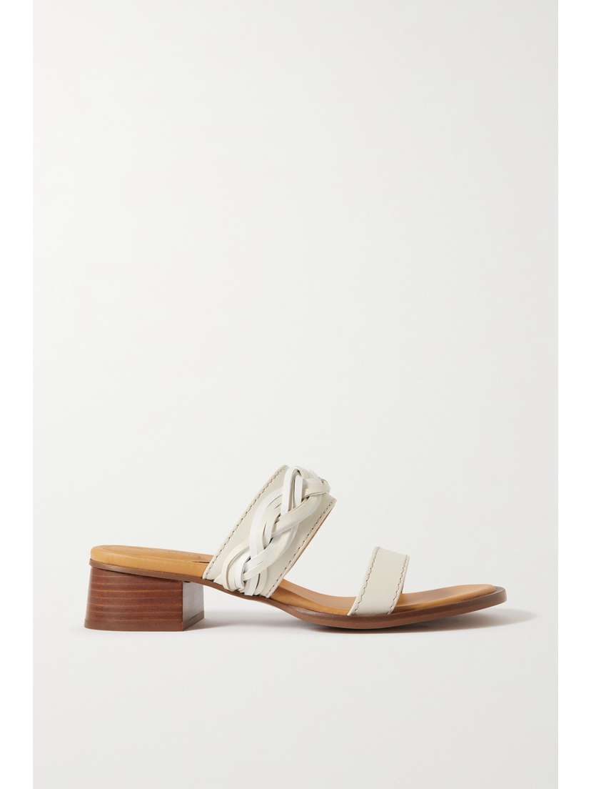 See By Chloé Braided Leather Mules