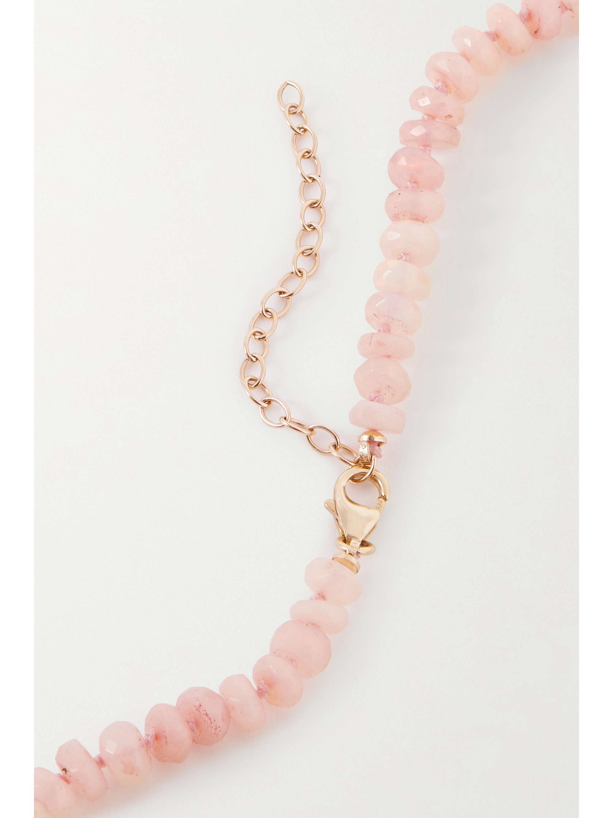 ANDREA FOHRMAN 14-karat gold opal necklace
