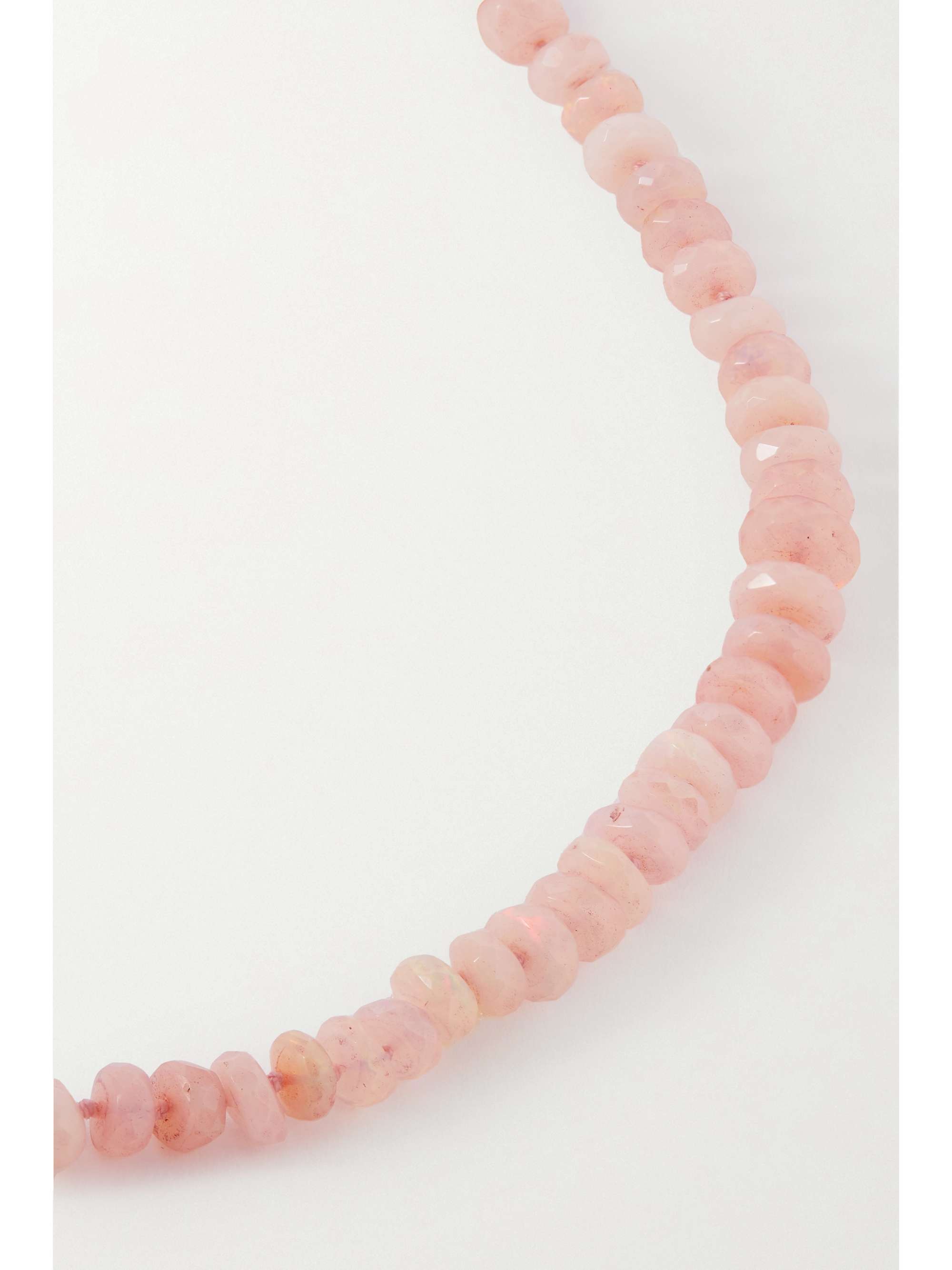 ANDREA FOHRMAN 14-karat gold opal necklace