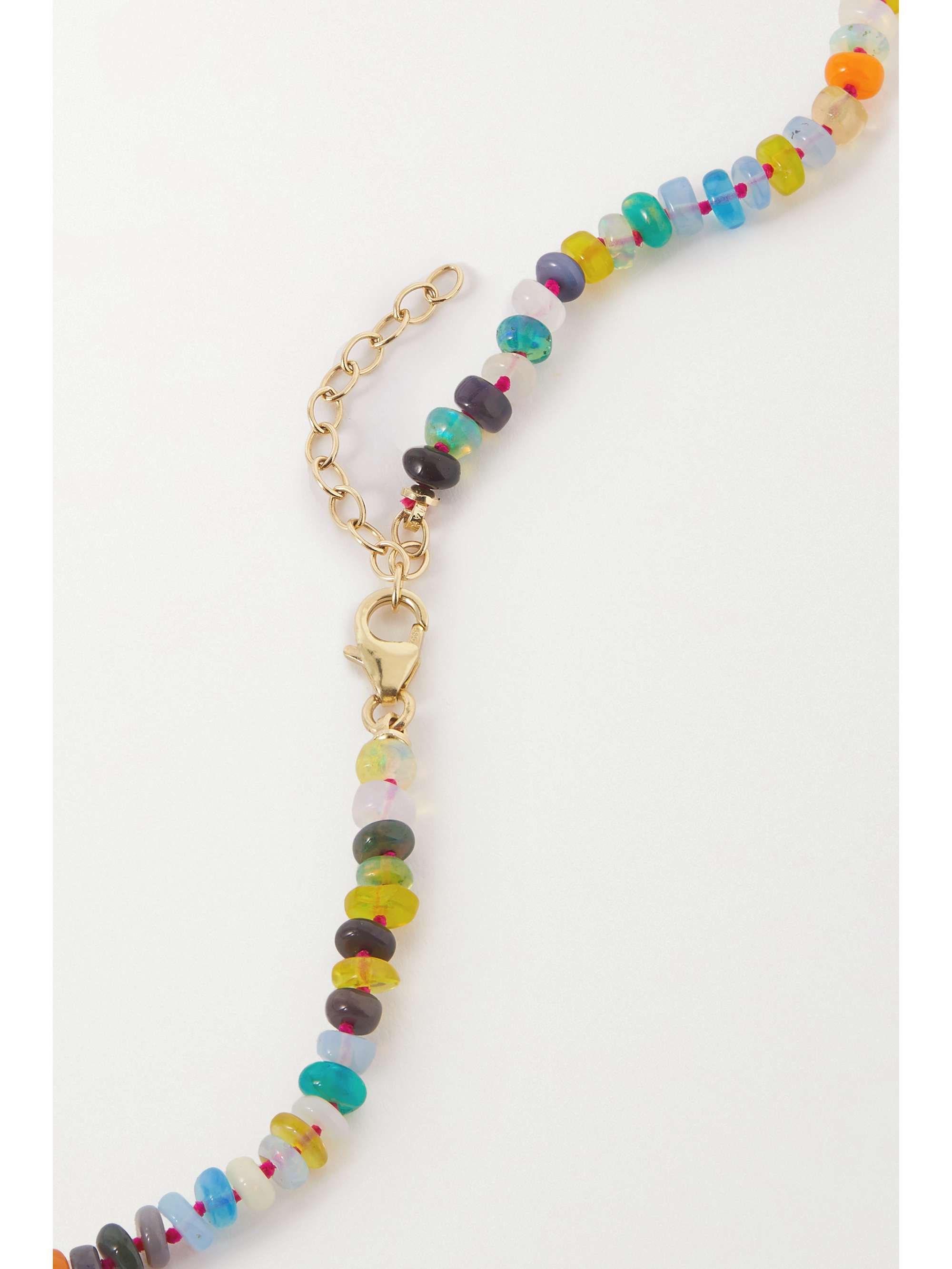 ANDREA FOHRMAN 10-karat gold opal necklace | NET-A-PORTER