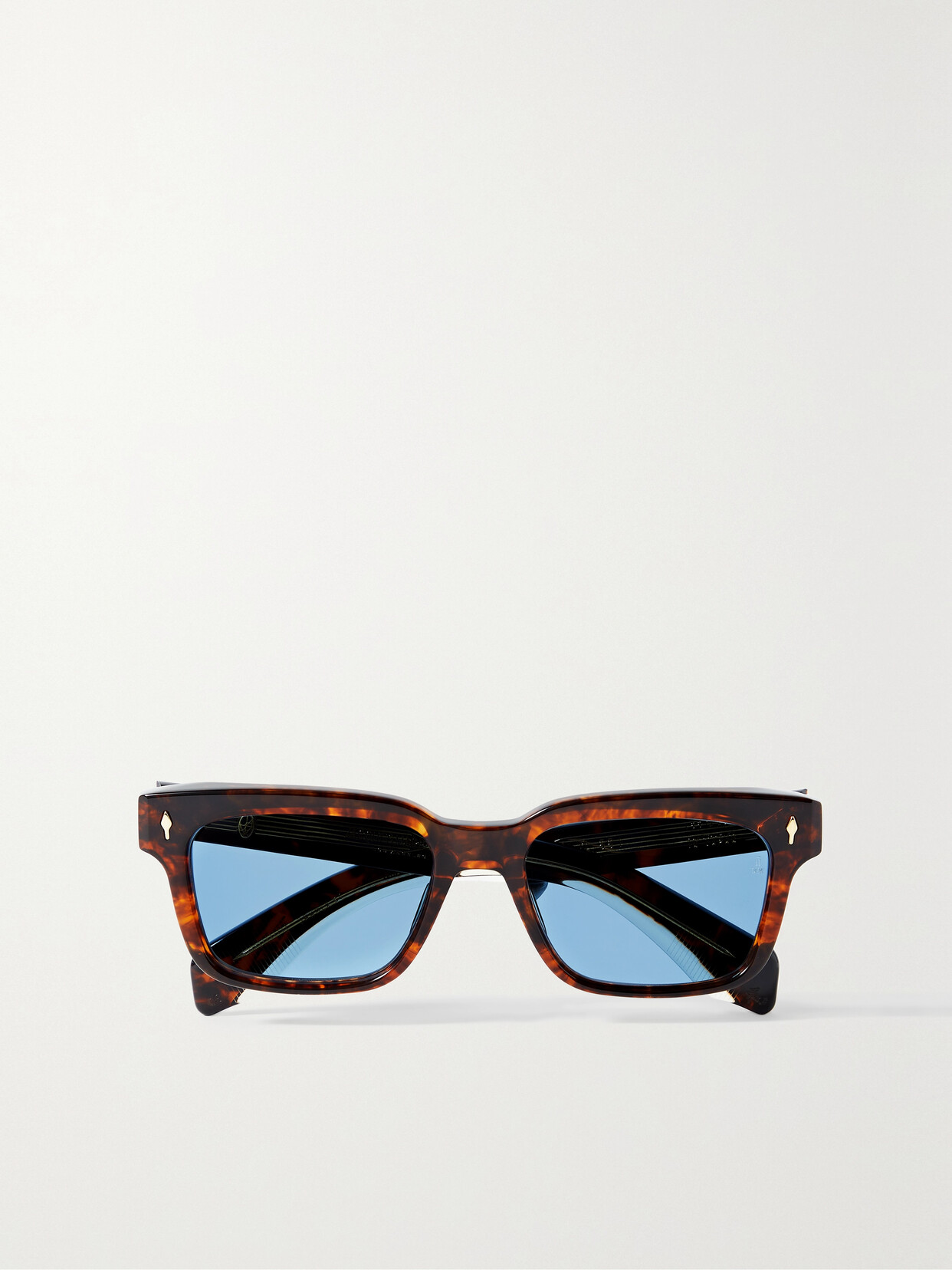 Jacques Marie Mage - Molino 55 Rectangular-frame Tortoiseshell Acetate Sunglasses - one size